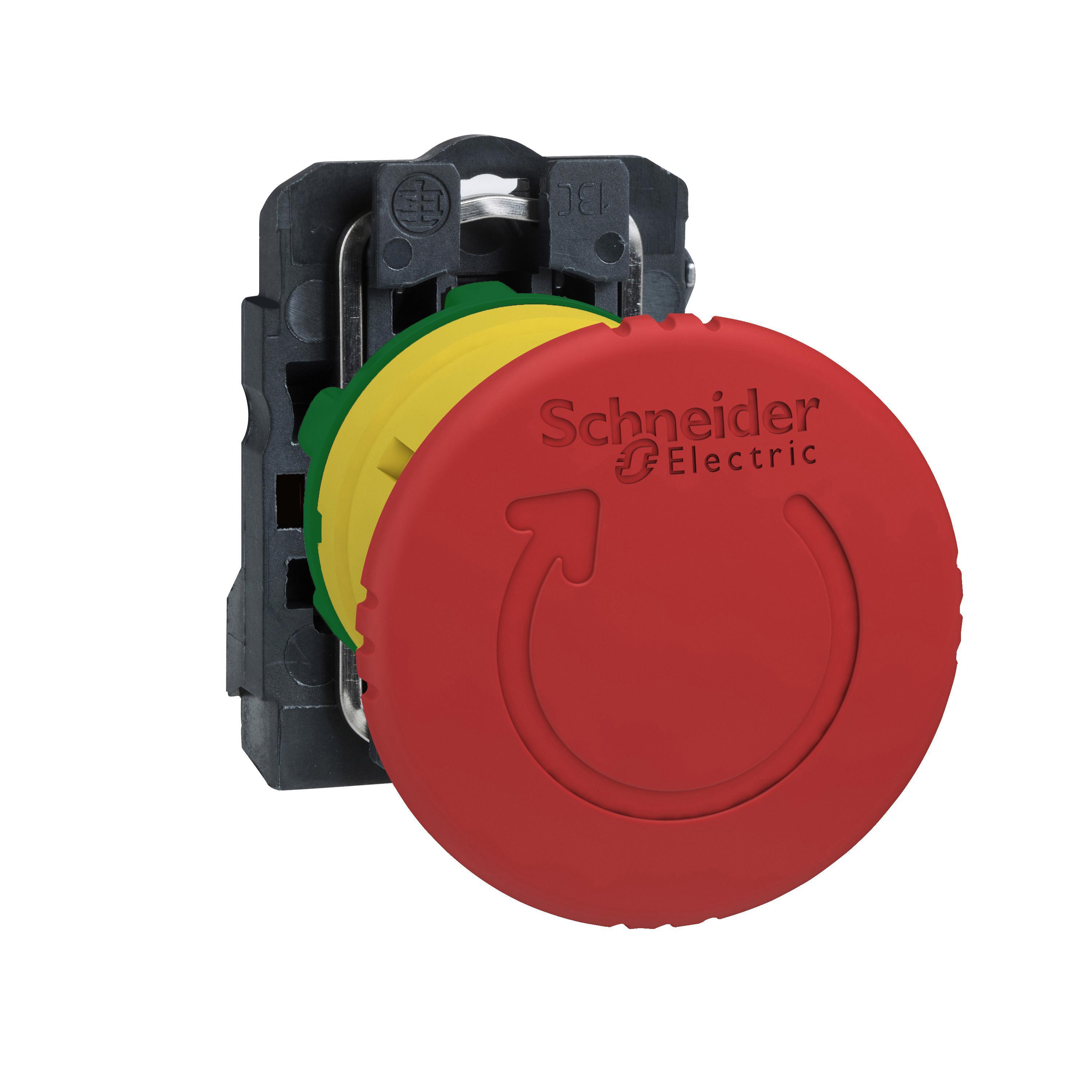 Schneider Electric XB5AS8446 Illuminated Pushbuttons