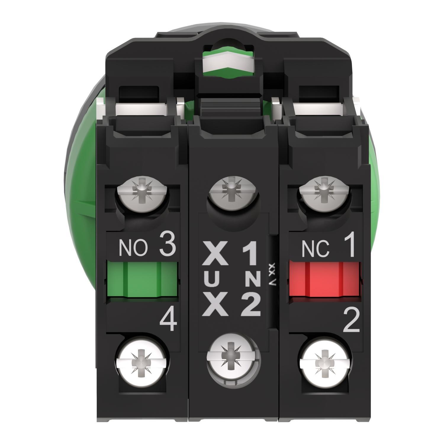 Schneider Electric XB5FW36M5C0 Illuminated Pushbuttons