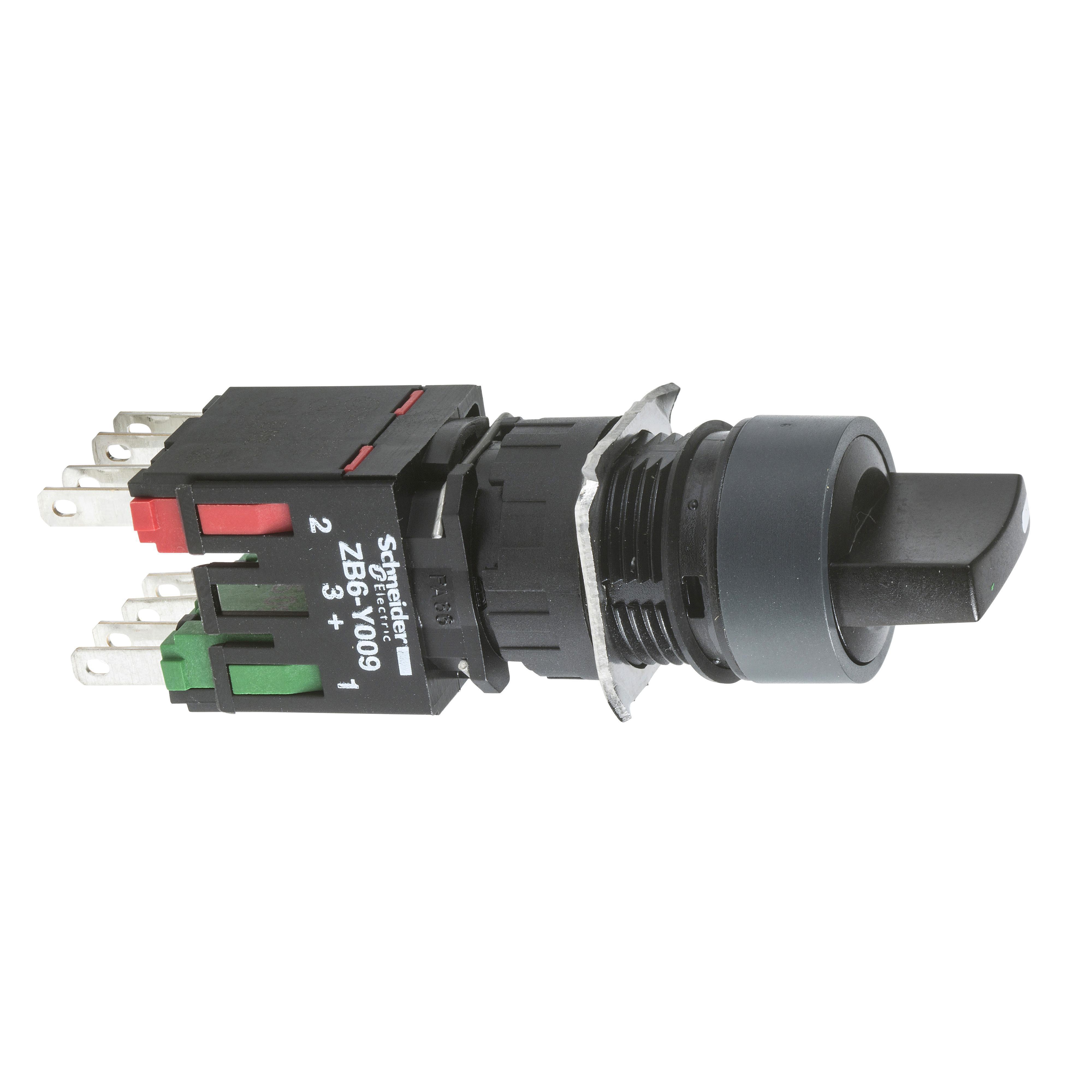 Schneider Electric XB6AD221B Non-Illuminated Selector Switches