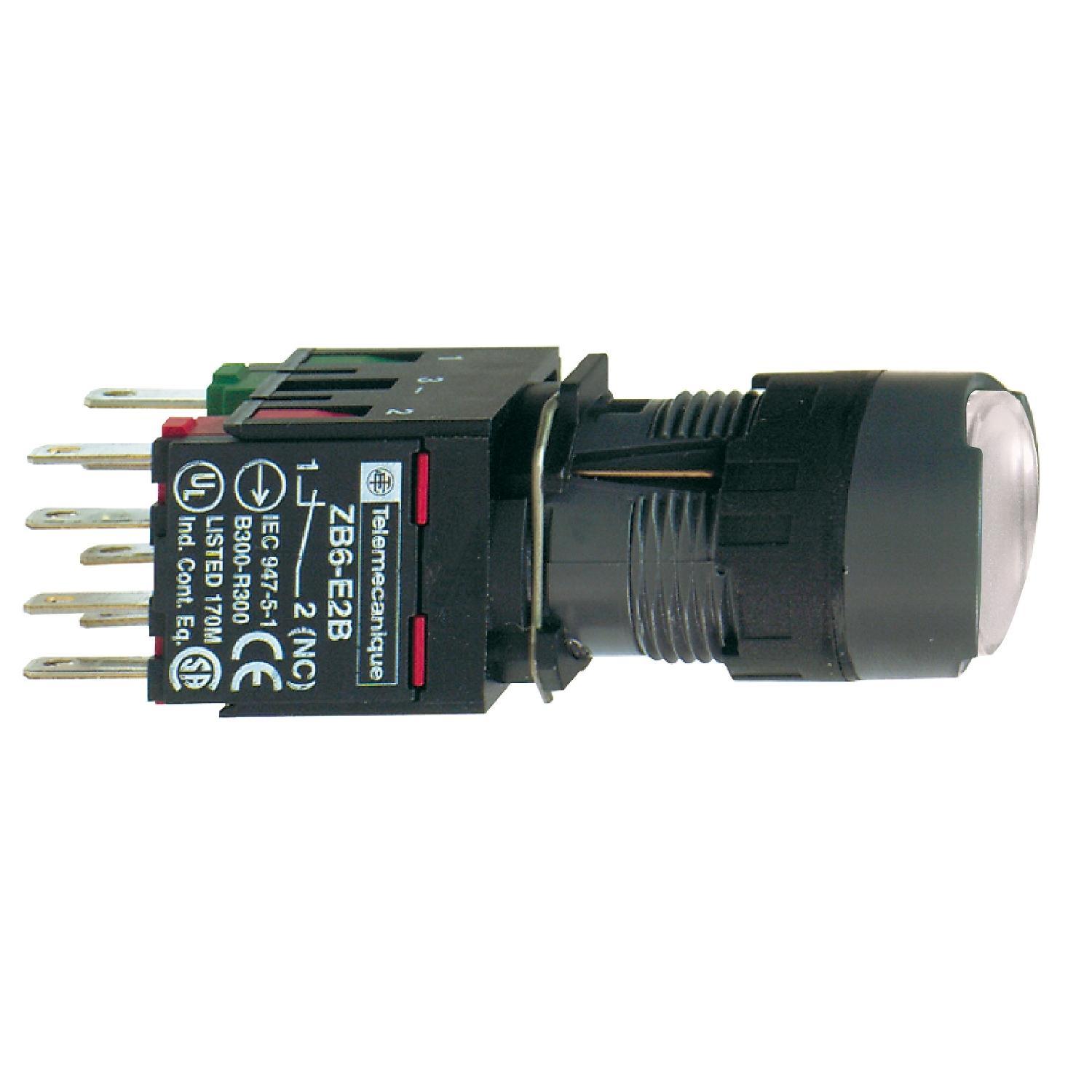 Schneider Electric XB6AF1B5B Illuminated Pushbuttons