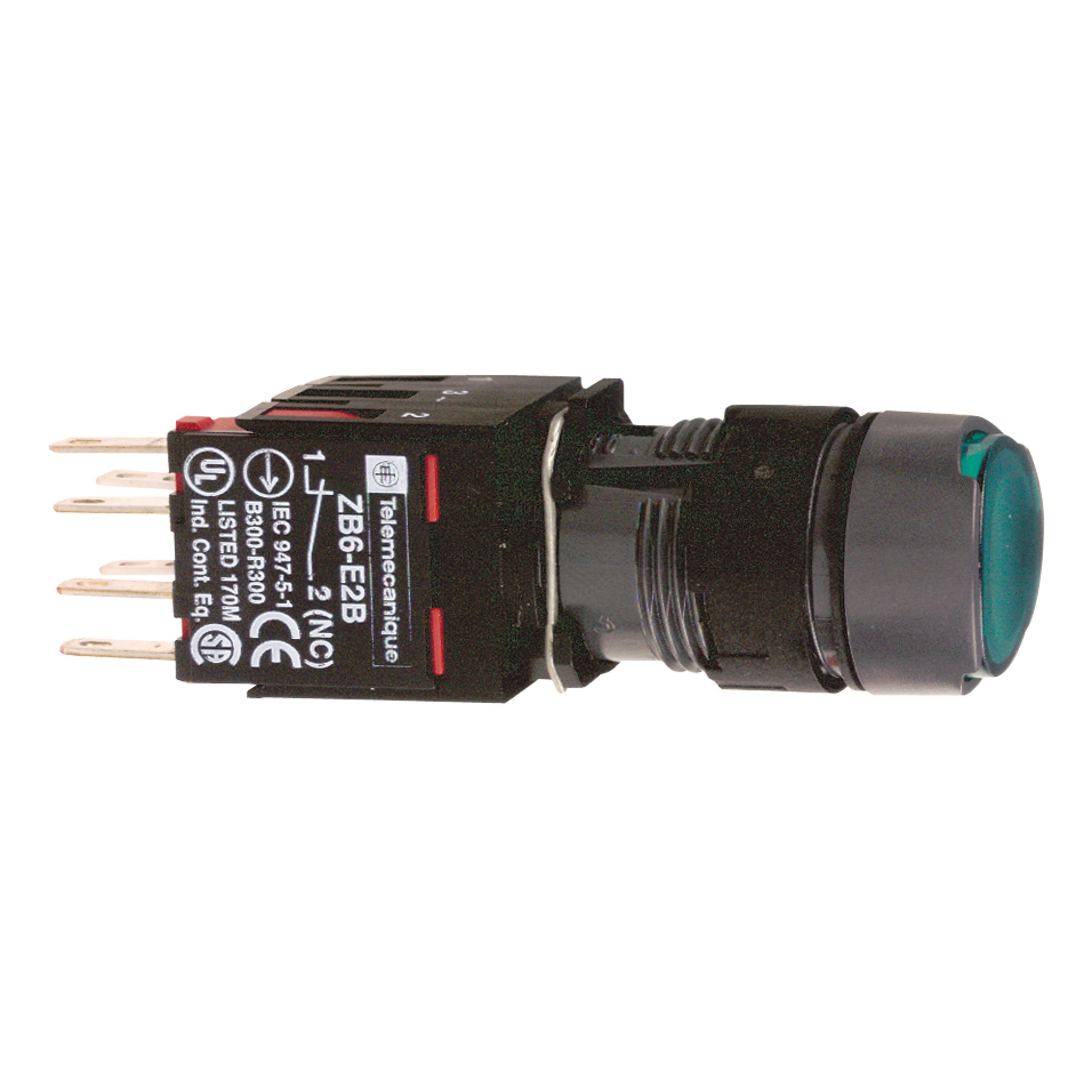 Schneider Electric XB6AW3B5B Illuminated Pushbuttons