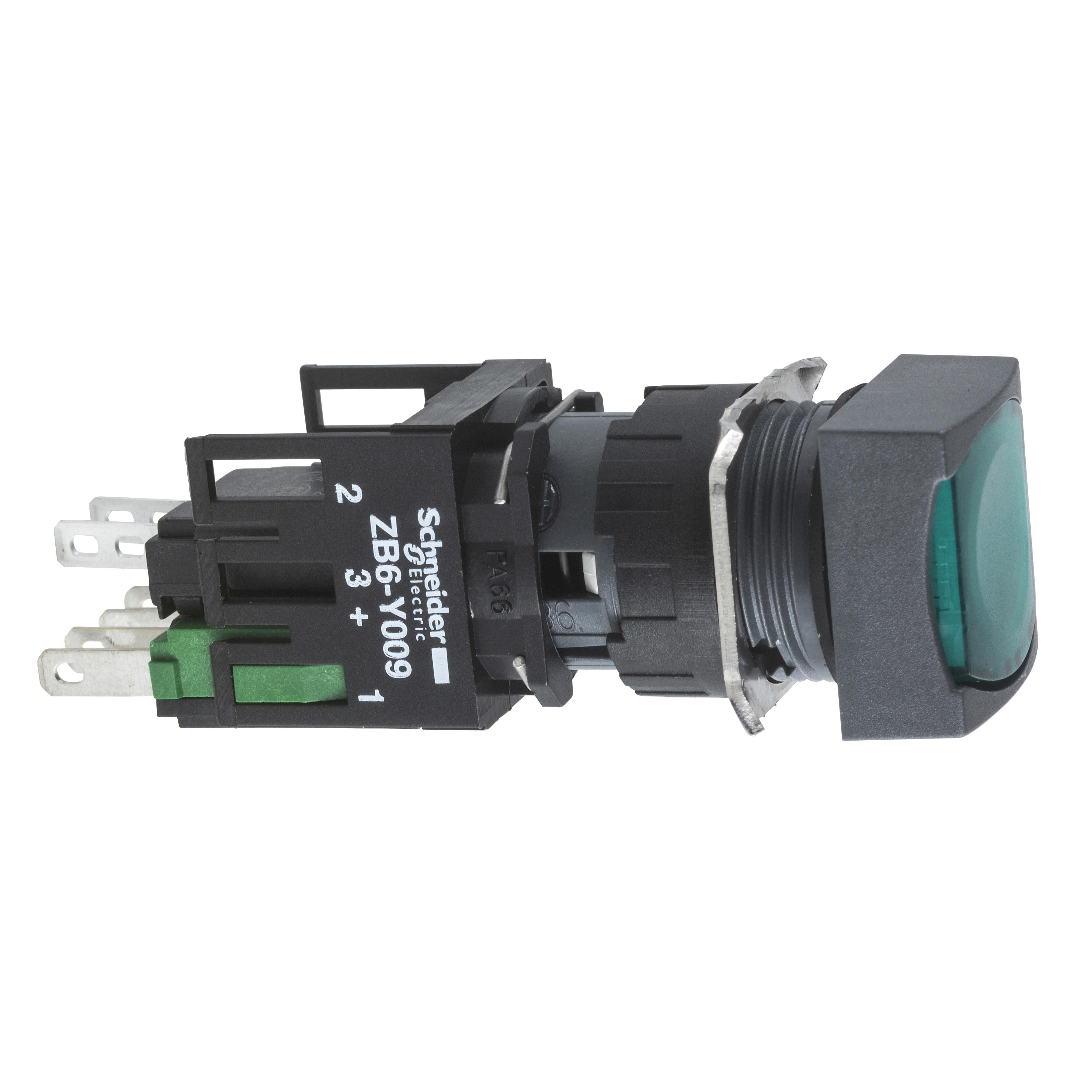 Schneider Electric XB6CF3B5B Illuminated Pushbuttons