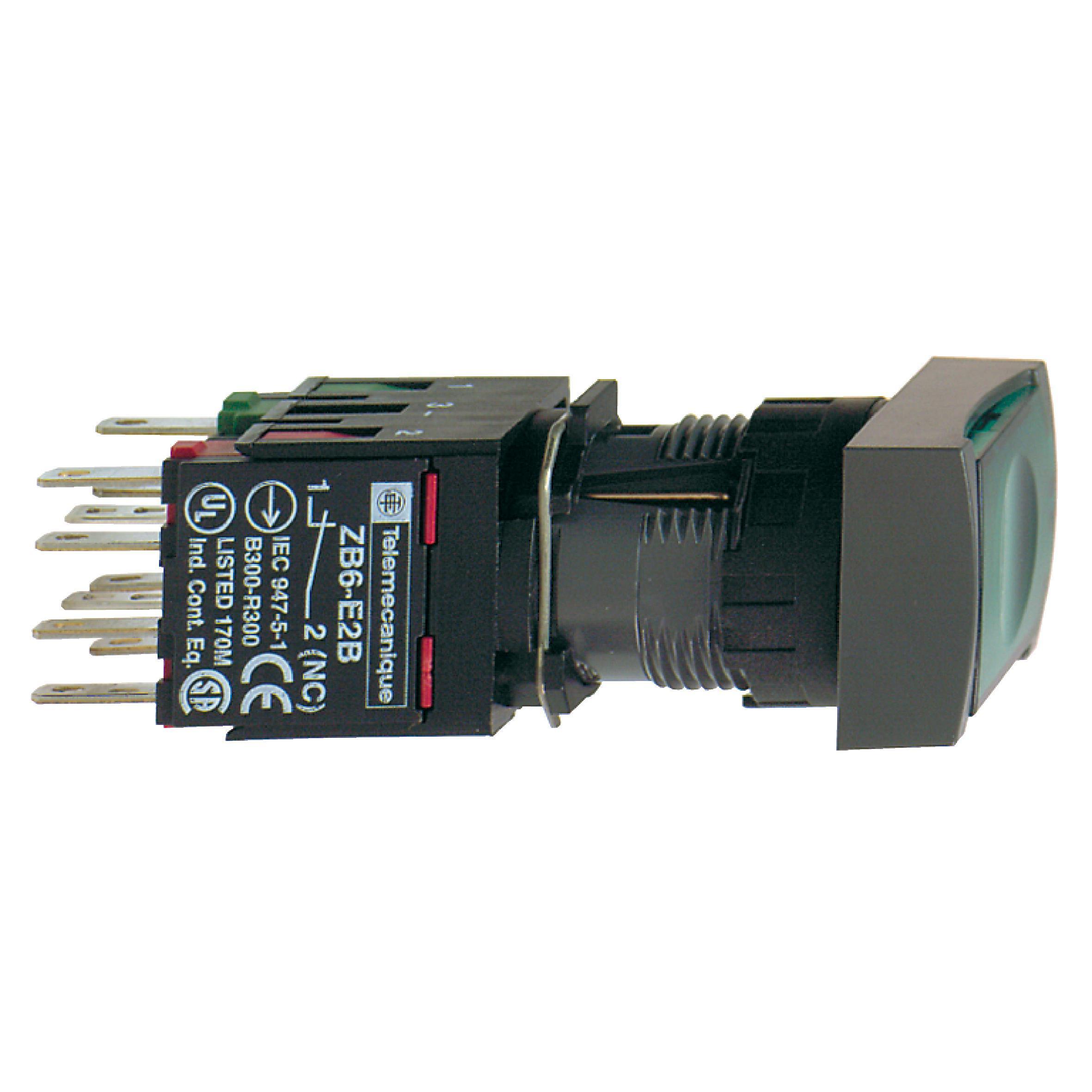 Schneider Electric XB6DF3B5B Illuminated Pushbuttons