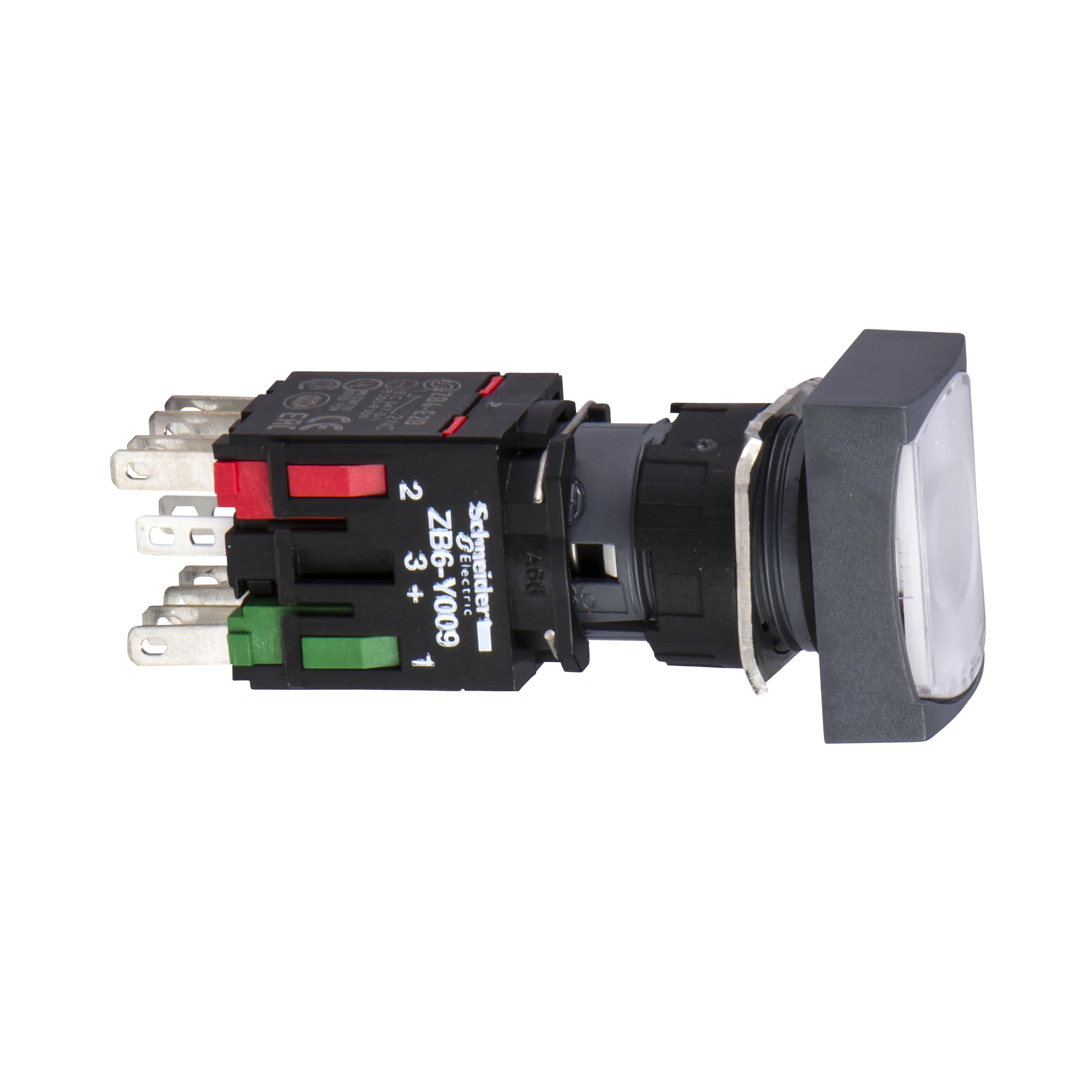 Schneider Electric XB6DW1B5B Illuminated Pushbuttons