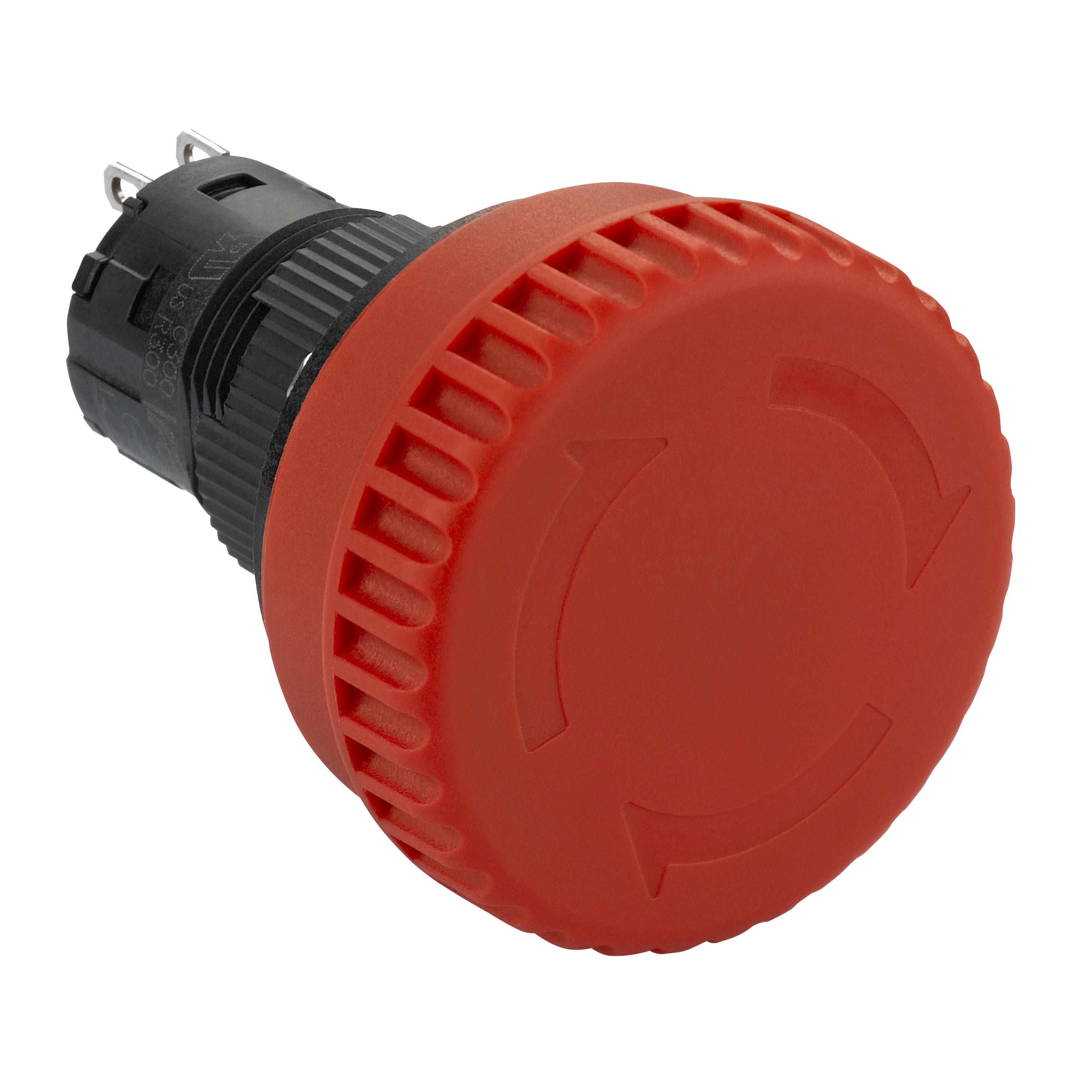 Schneider Electric XB6ETN521P Non-Illuminated Twist/Key Release Switches