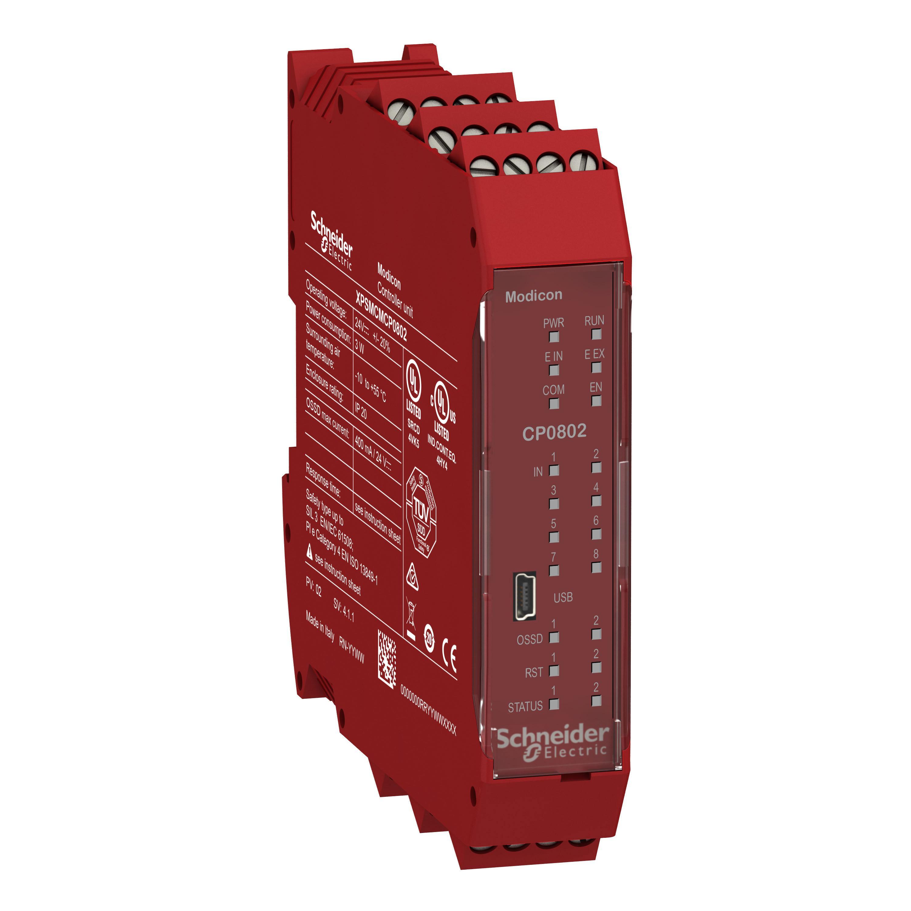 Schneider Electric XPSMCMCP0802 Programmable Logic Controllers