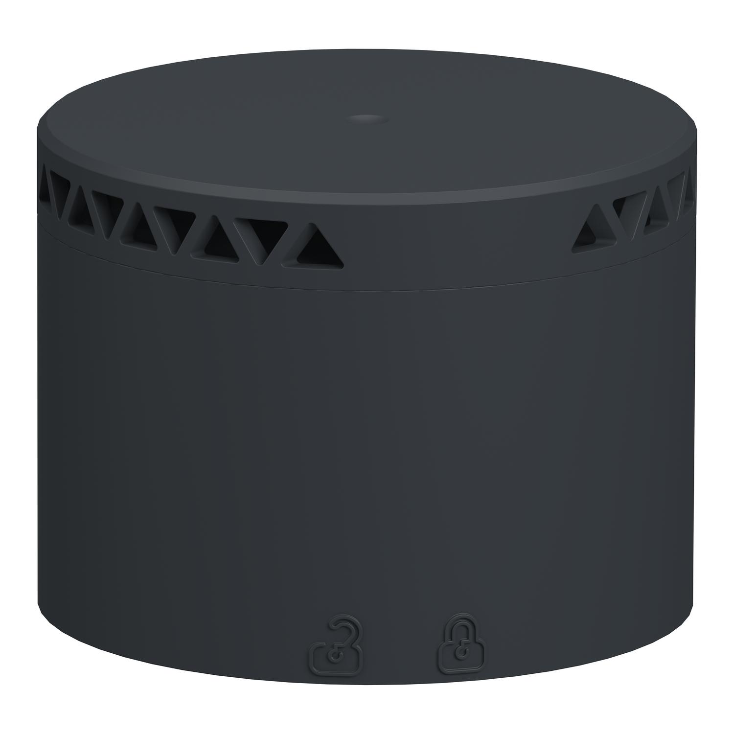 Schneider Electric XVB7C9S XVB7 Sound Module, 24 V AC/DC, LED Lamp, 2.8 in Dia, Base Mount, Dark Gray, UL 60947-5-1/IEC 60947-5-1/CSA C22.2 No 60947-5-1