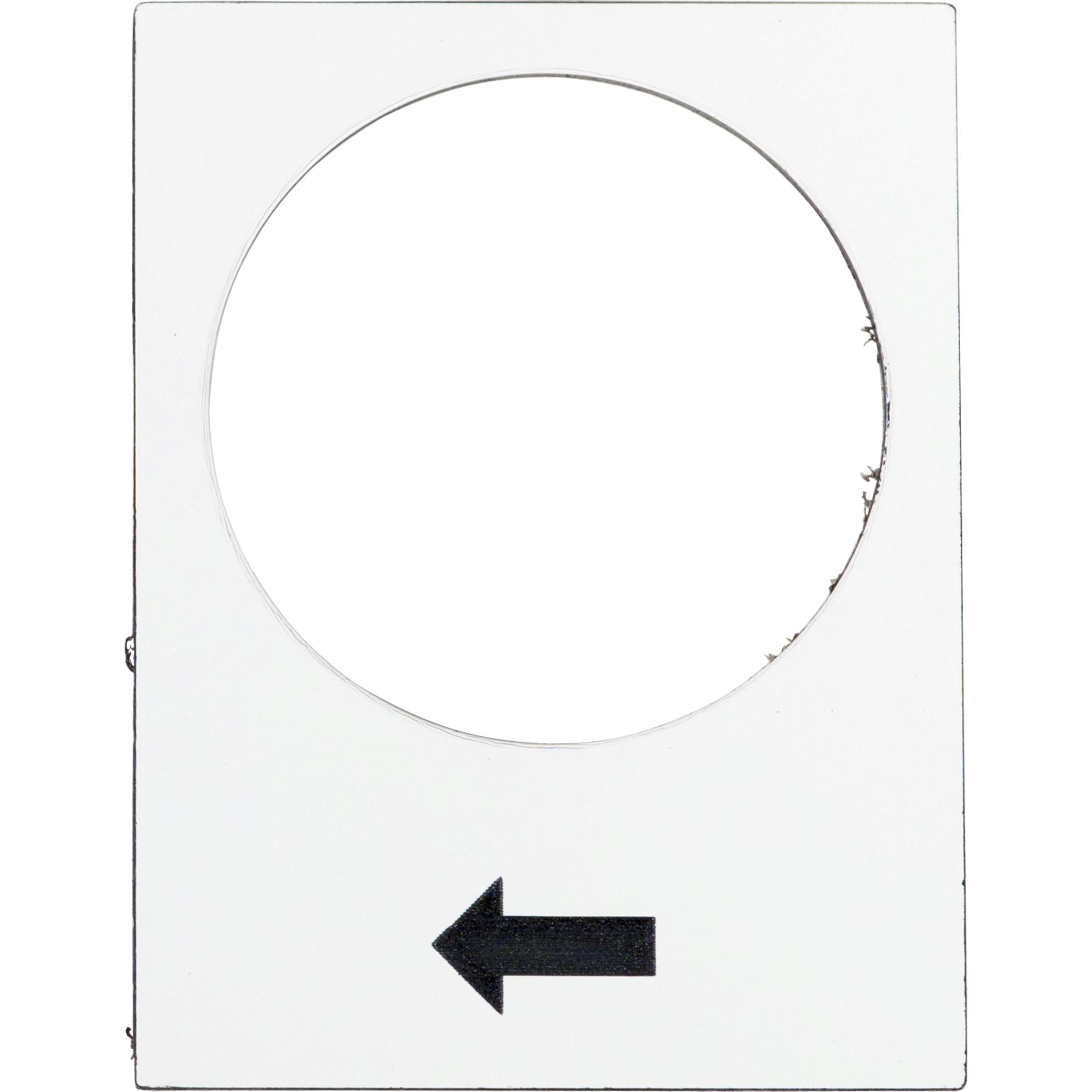 Schneider Electric ZB2BY4901 Pushbutton & Switch Legend Plates
