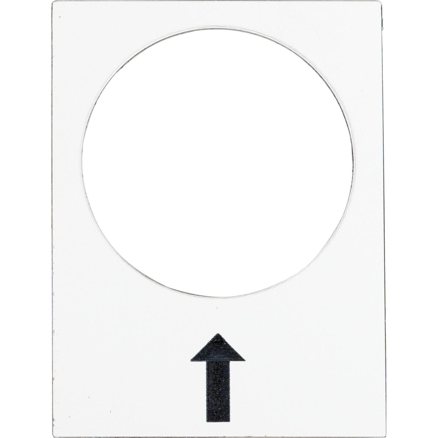 Schneider Electric ZB2BY4907 Pushbutton & Switch Legend Plates