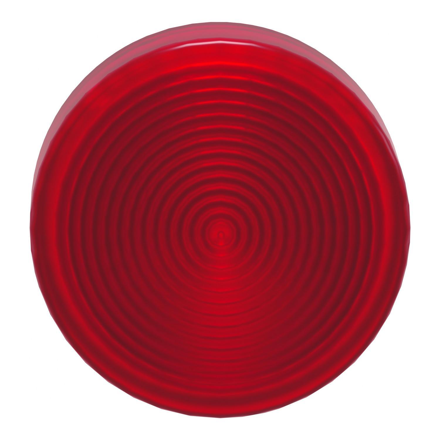 Schneider Electric Harmony® ZB4BV043S Pilot Light Head, 22 mm, Round Shape, UNMARKED Legend, Metal, Red