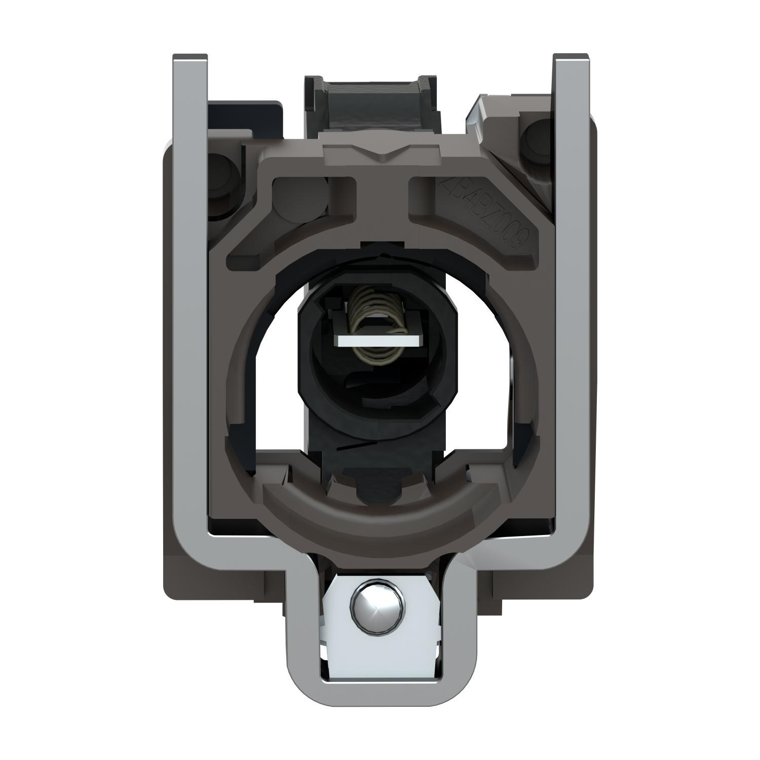 Schneider Electric Harmony™ Square D™ ZB4BV6 Round Light Block, 22 mm Dia, Incandescent Lamp, 250 V AC, Screw Clamp Terminal