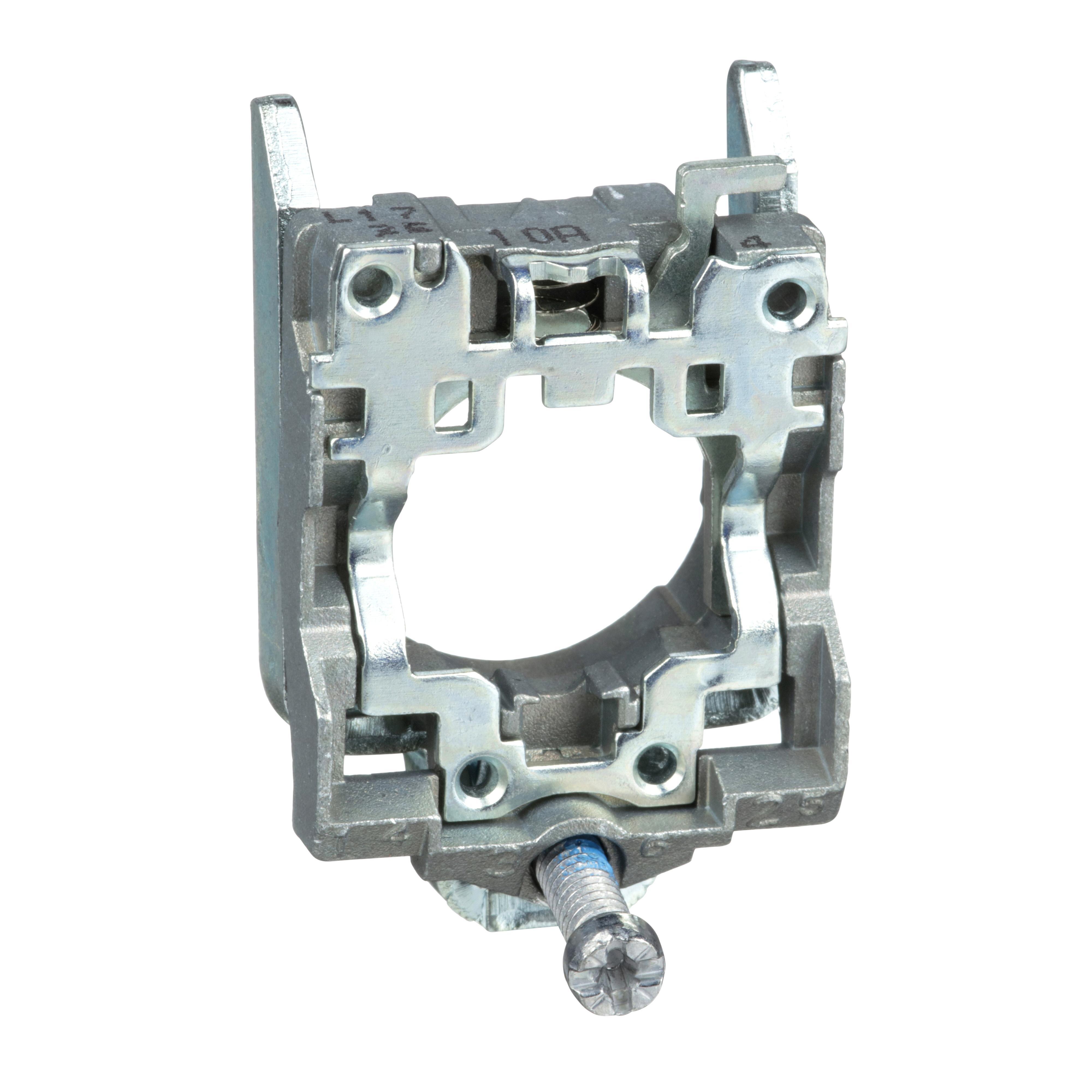 Schneider Electric Harmony™ ZB4BZ009 Fixing Collar Pillar, For Use With Harmony™ Electrical Block, -25 to 70 deg C Operating, IP65, Surface Mount, 22 mm Pushbutton, Metal