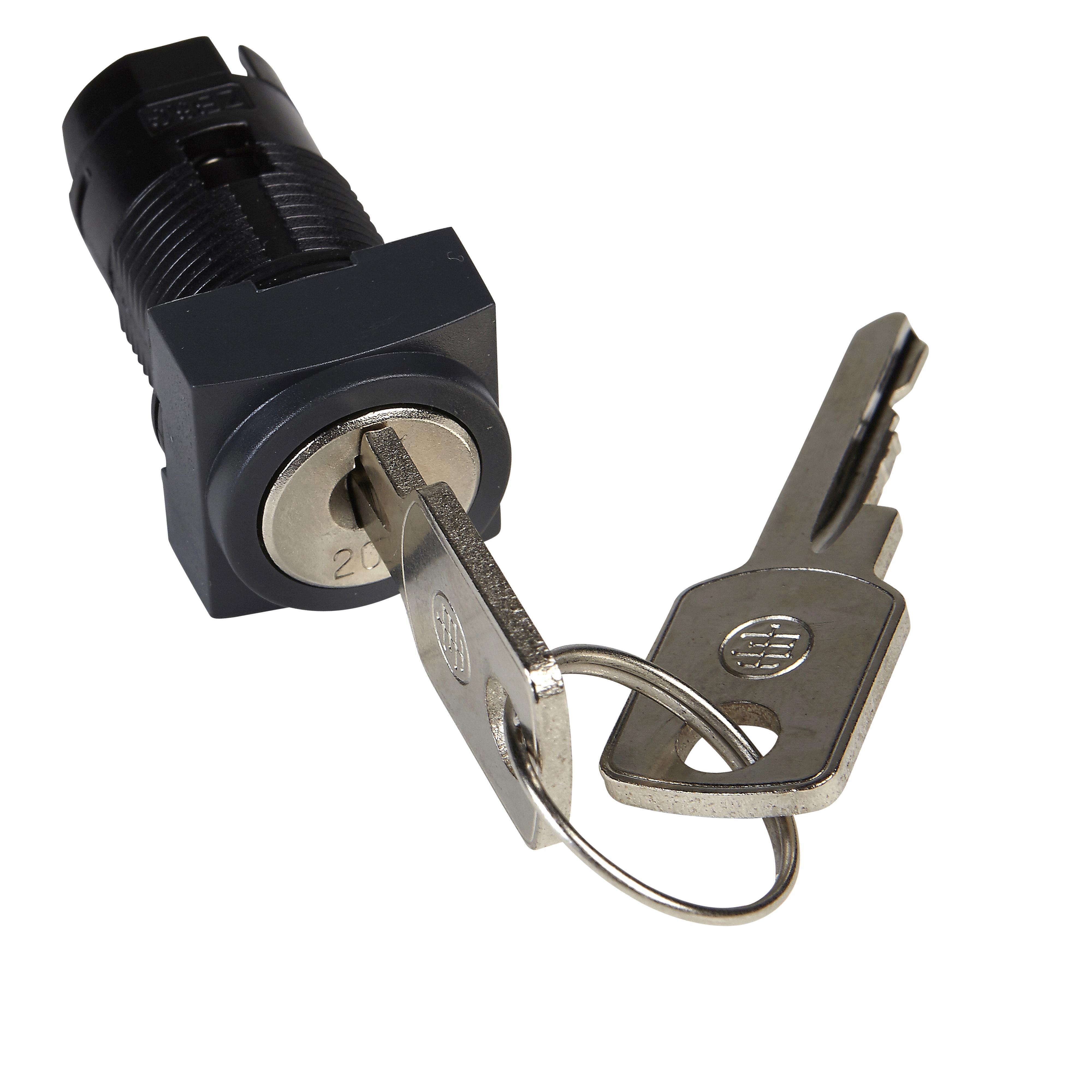 Schneider Electric ZB6CGH Non-Illuminated Twist/Key Release Operators