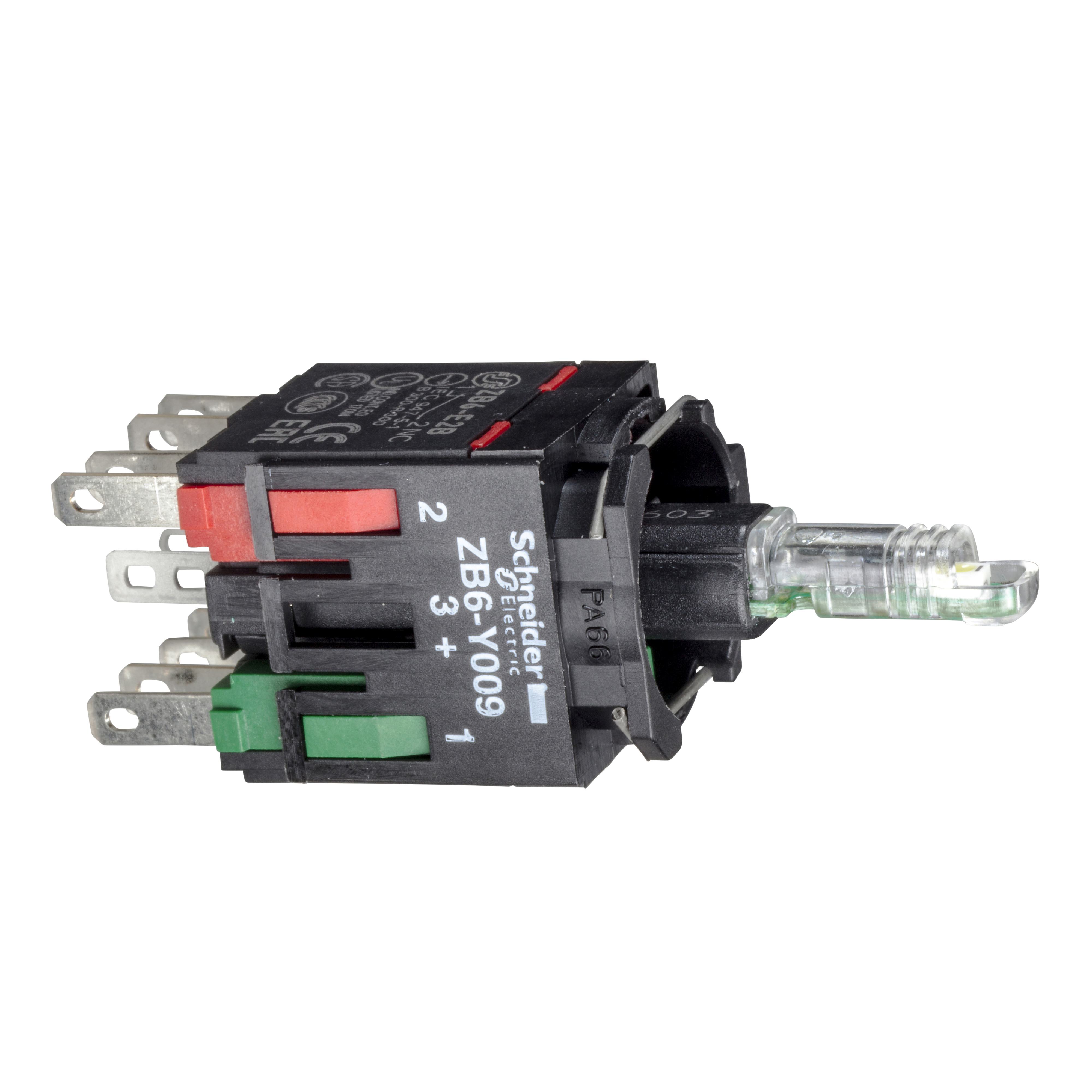 Schneider Electric ZB6ZB42B Combined Lamp Modules & Contact Blocks