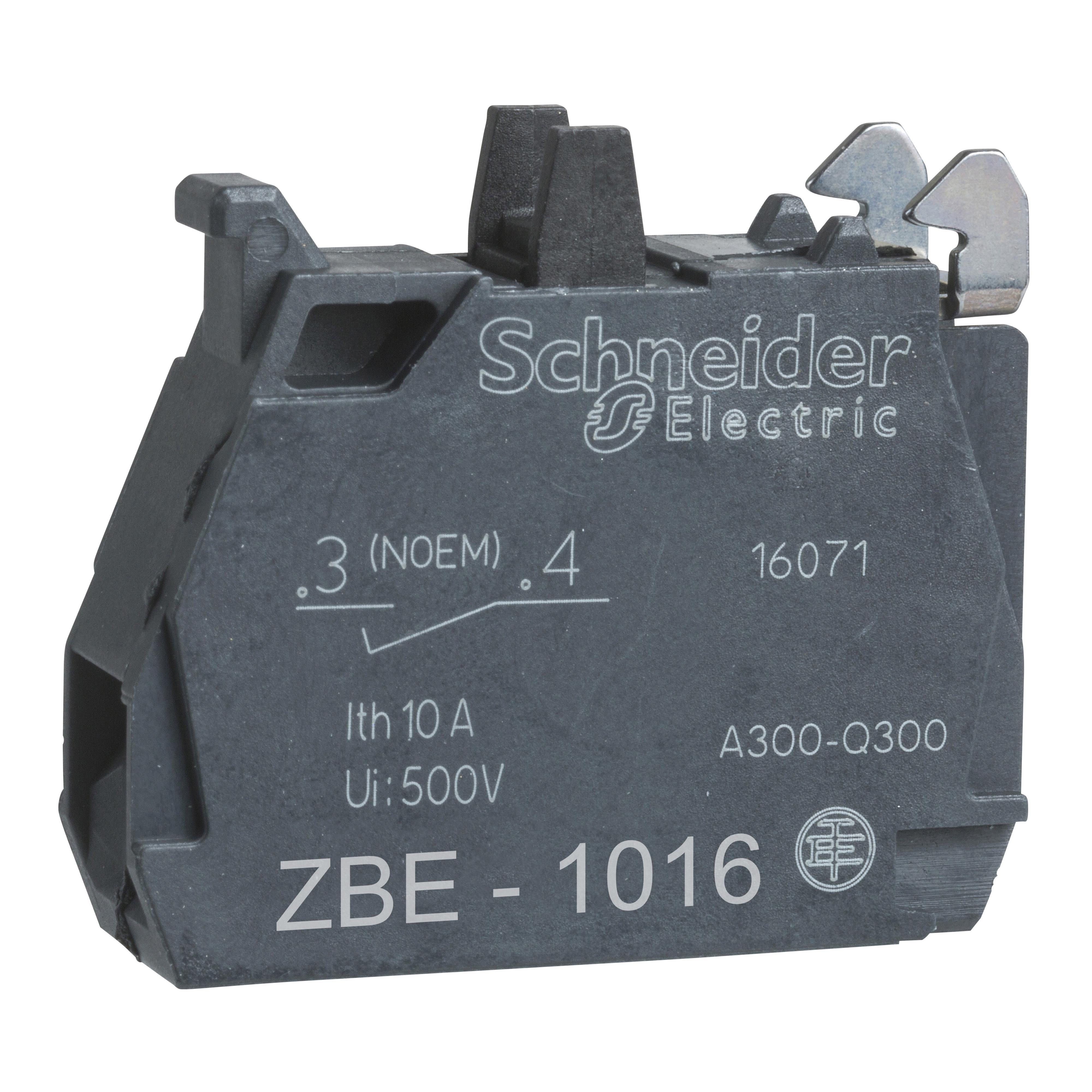 Schneider Electric ZBE1016 Pushbutton & Switch Contact Blocks