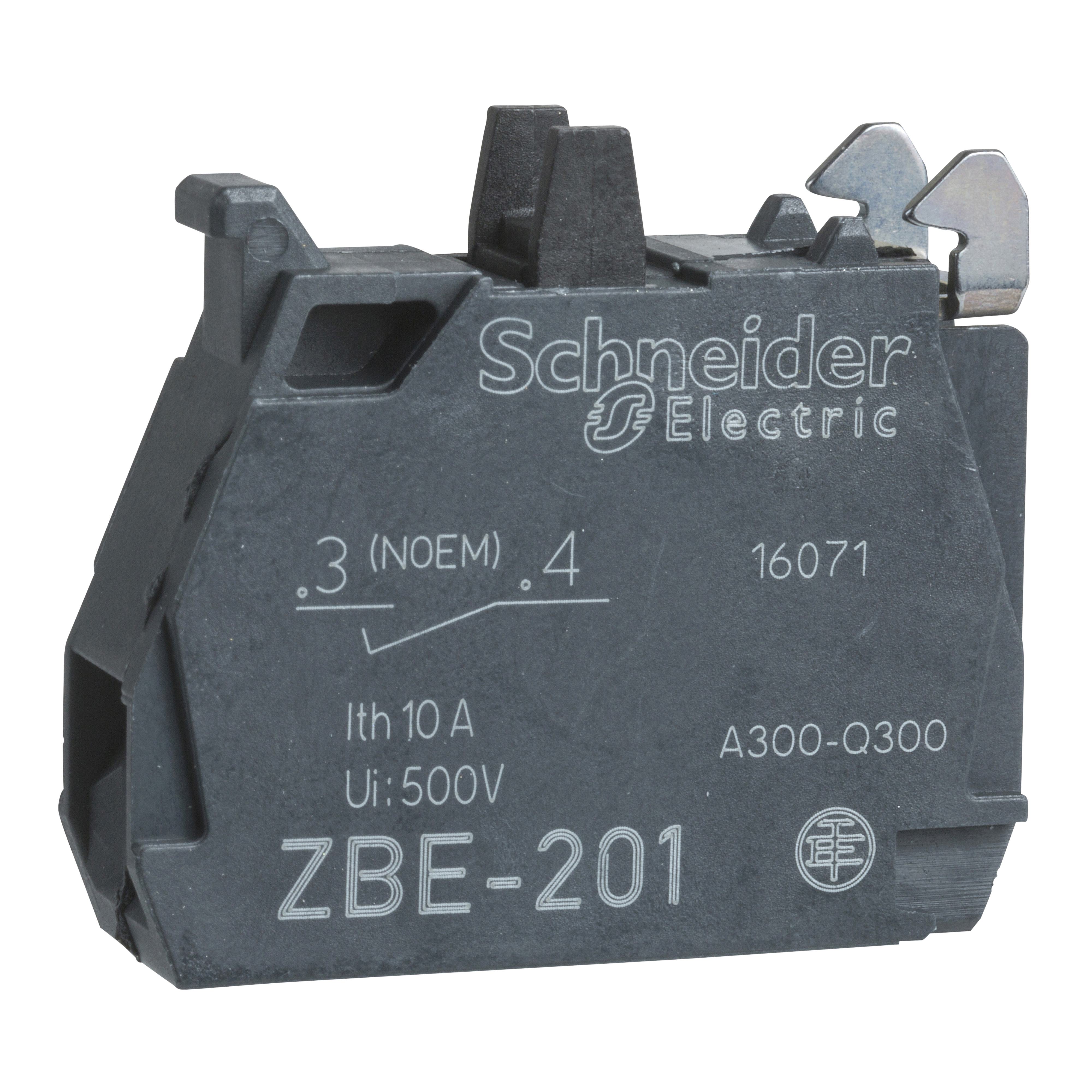 Schneider Electric ZBE1019 Pushbutton & Switch Contact Blocks