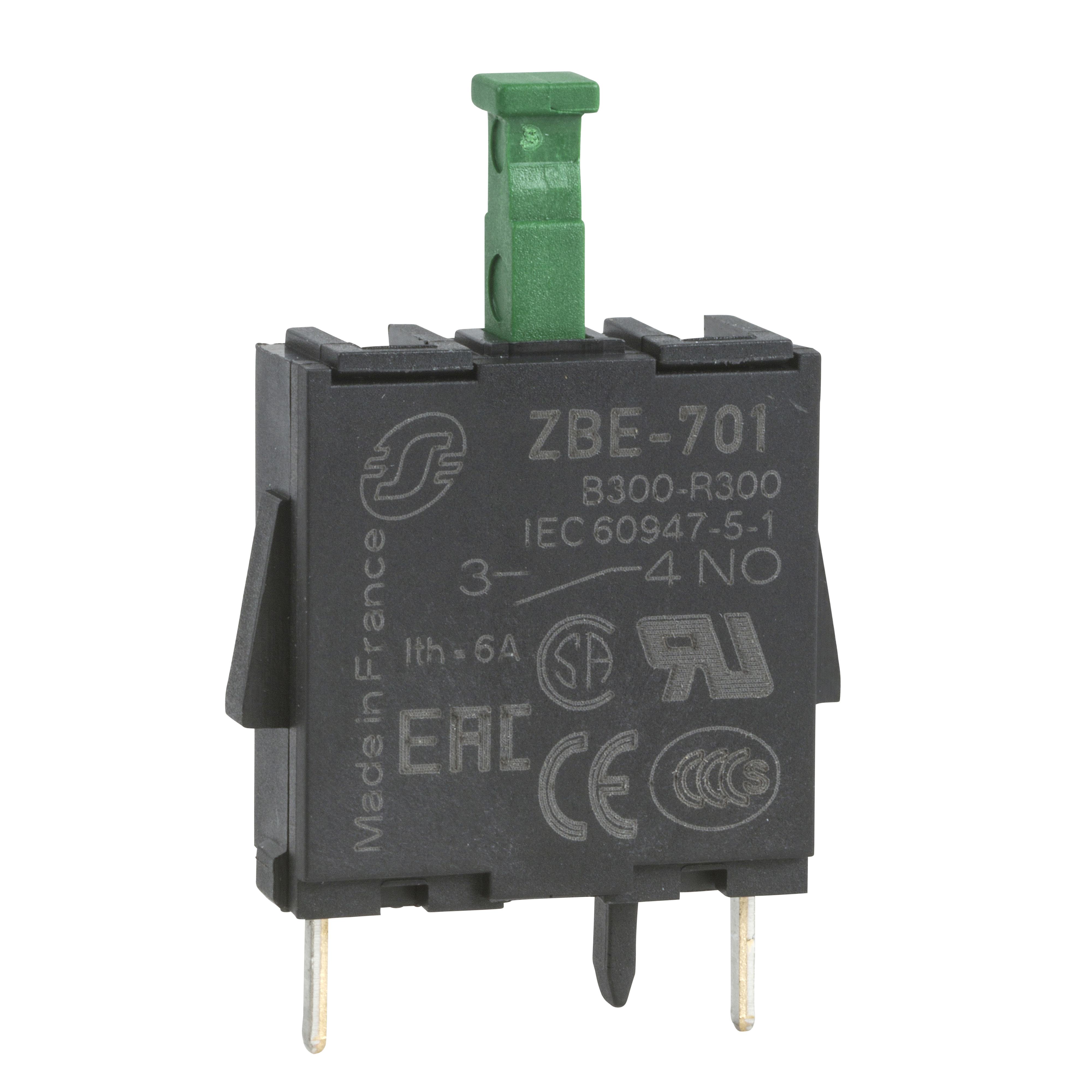 Schneider Electric ZBE701 Pushbutton & Switch Contact Blocks