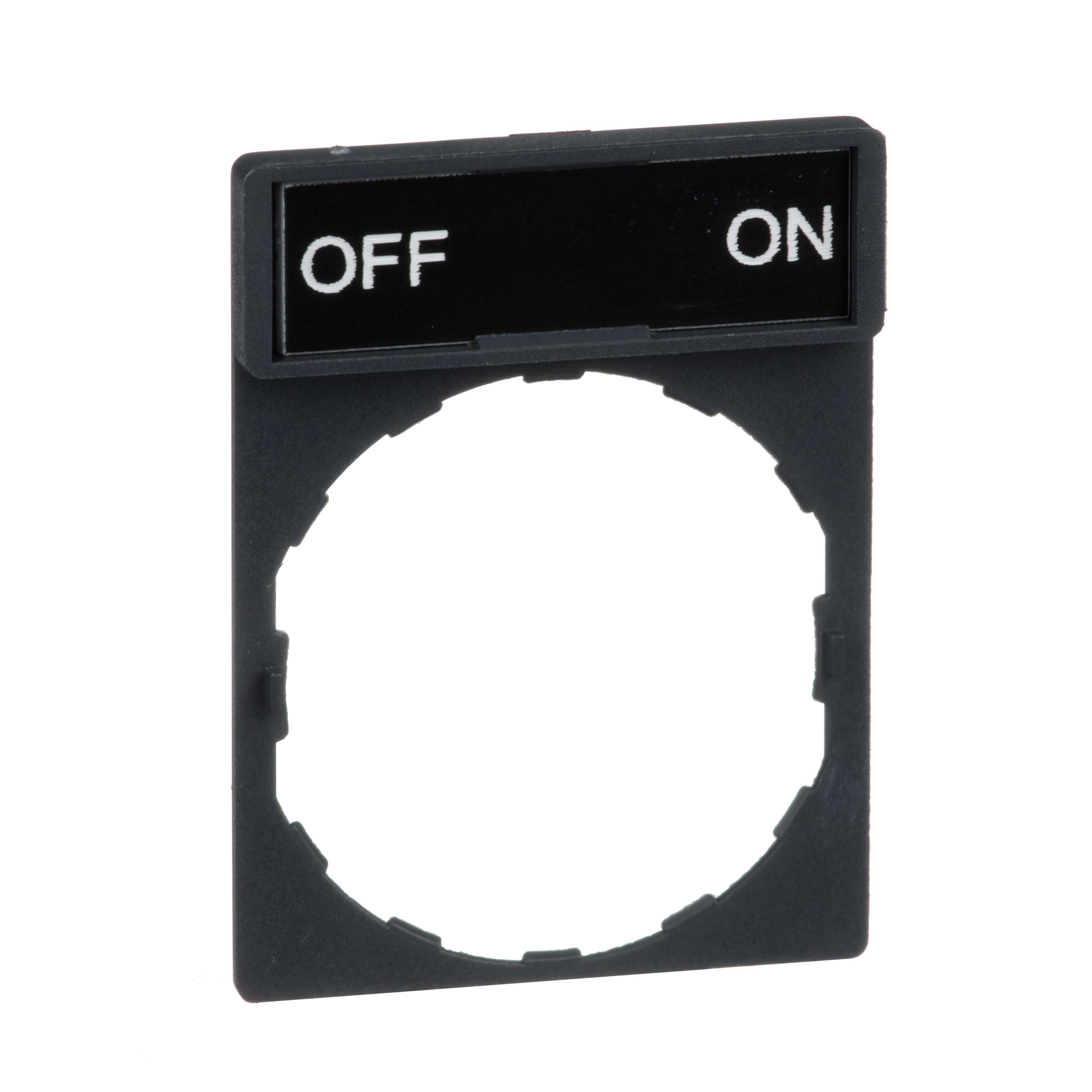 Schneider Electric ZBY2367 Pushbutton & Switch Legend Plates