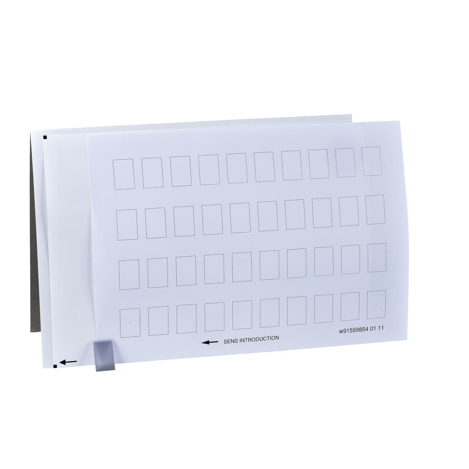 Schneider Electric ZBY5100 Pushbutton & Switch Legend Plates