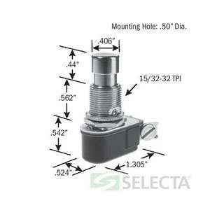 SELECTA® SS216-11-BG Non-Illuminated Pushbuttons