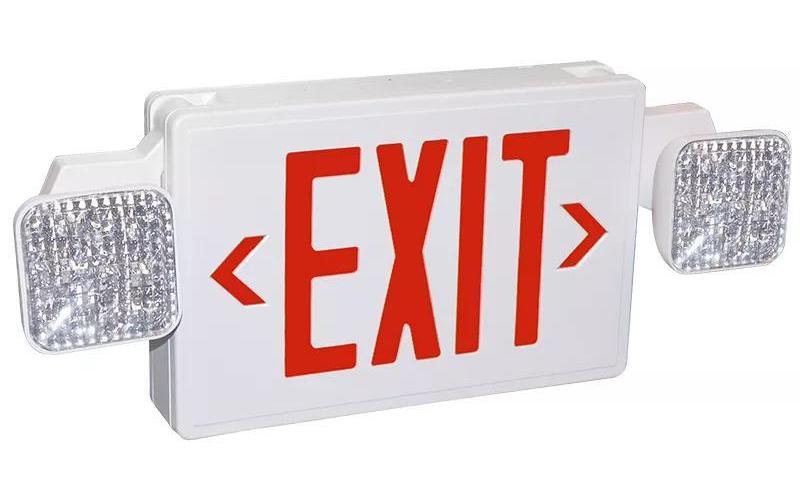 Signify Luminaires VLTCR3R Combo Lighting Unit & Exits