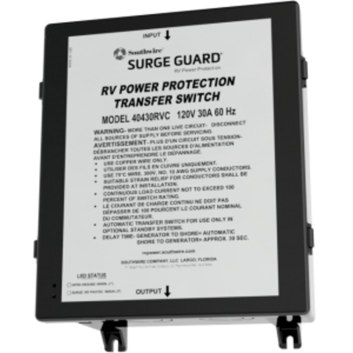 Southwire® 40430RVC1 Automatic Transfer Switches