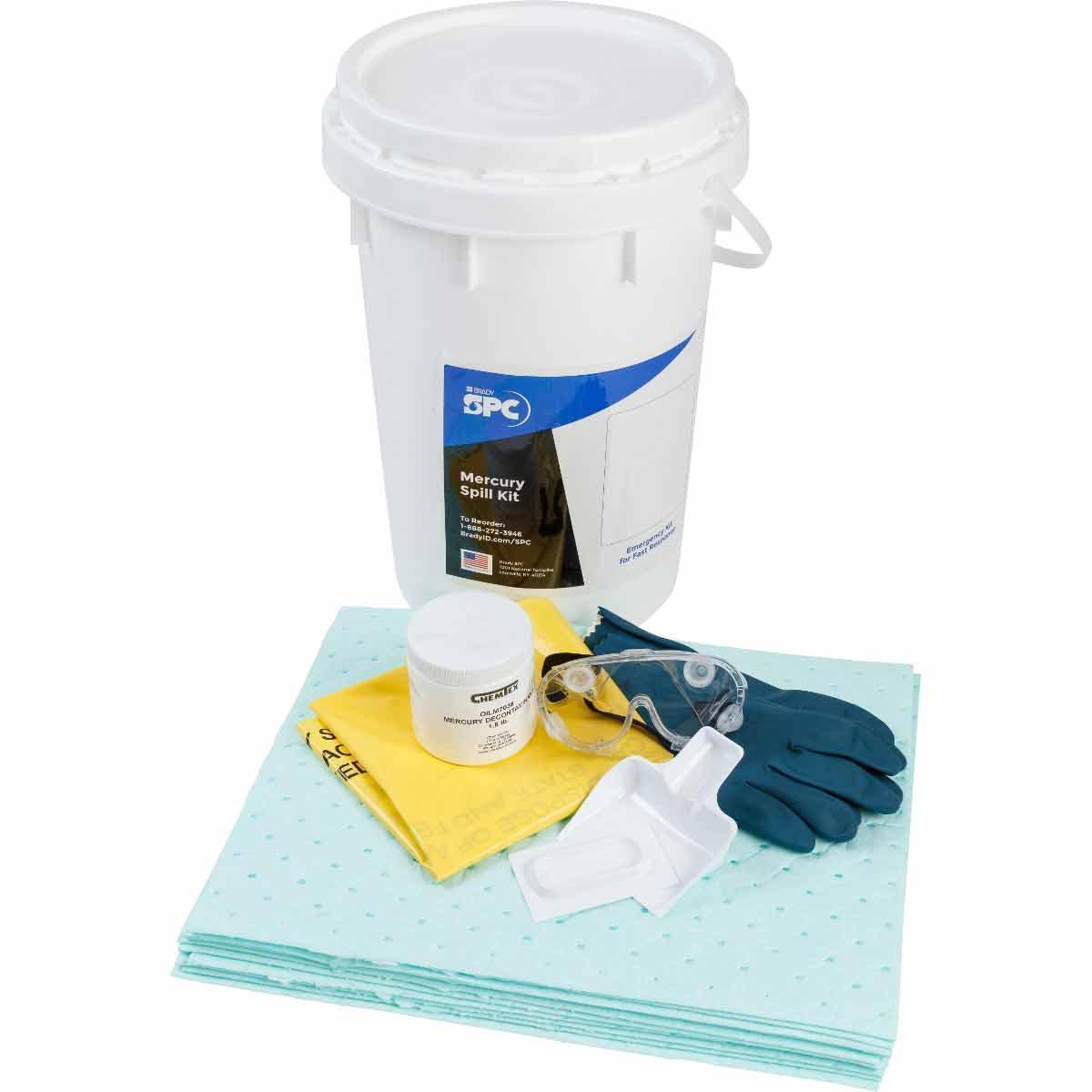 SPC® SK-MERC Spill Kits & Stations