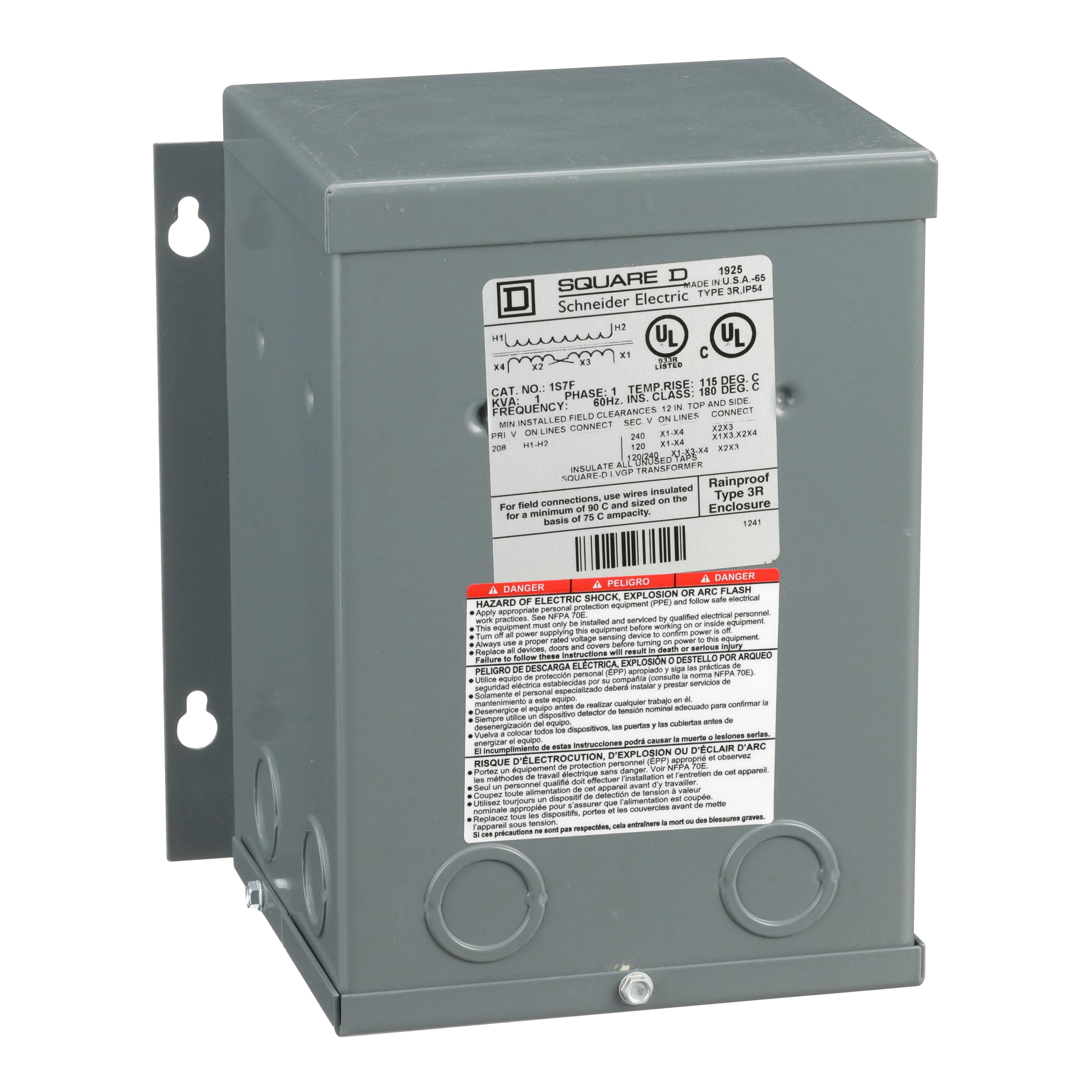 Square D™ 1S7F General Purpose - Multi-Use Transformers