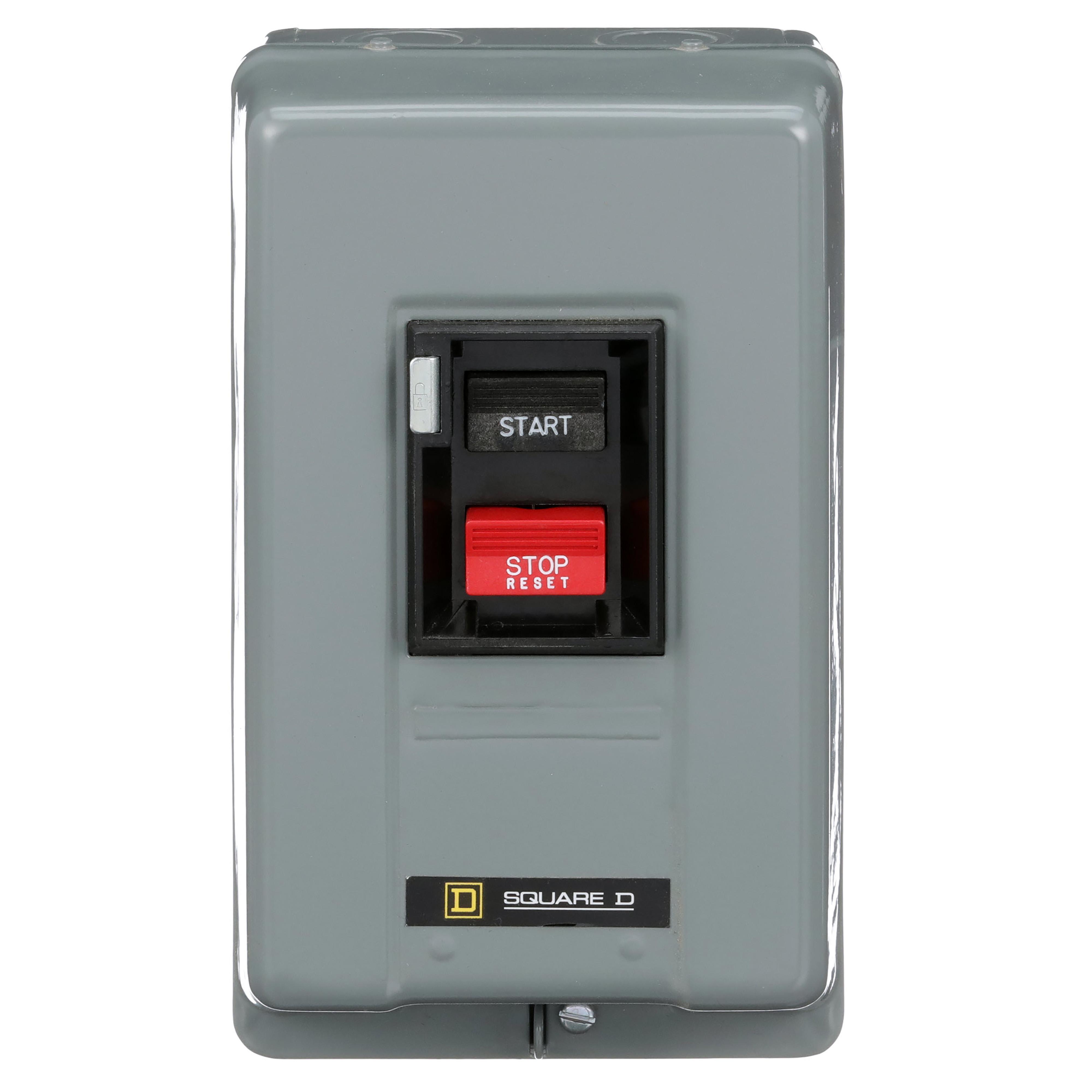 Square D™ 2510MBG1 Type M Integral Horsepower Manual Starter, 2 Poles, NEMA 1 Enclosure