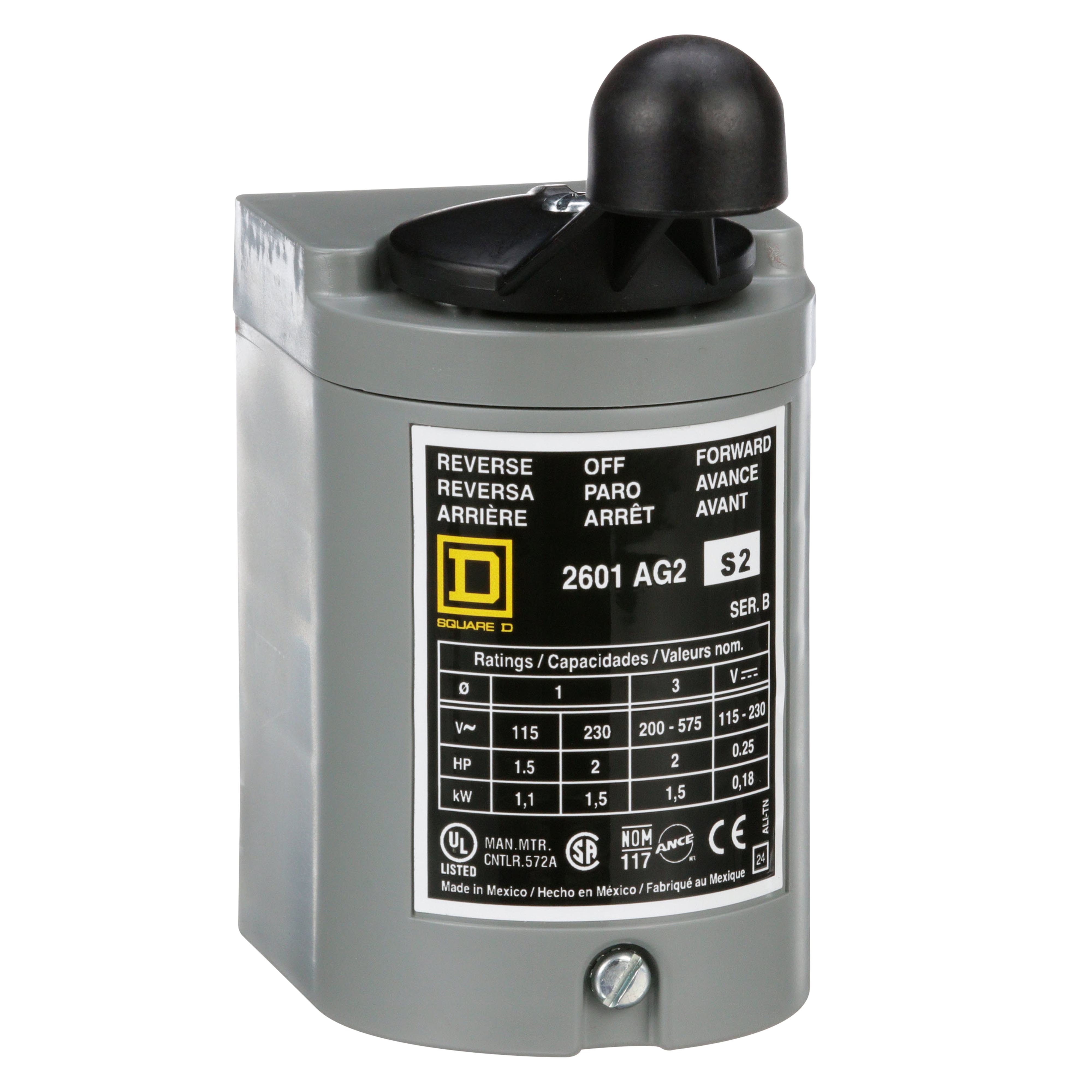 Square D™ 2601AG2S2 Drum Switches