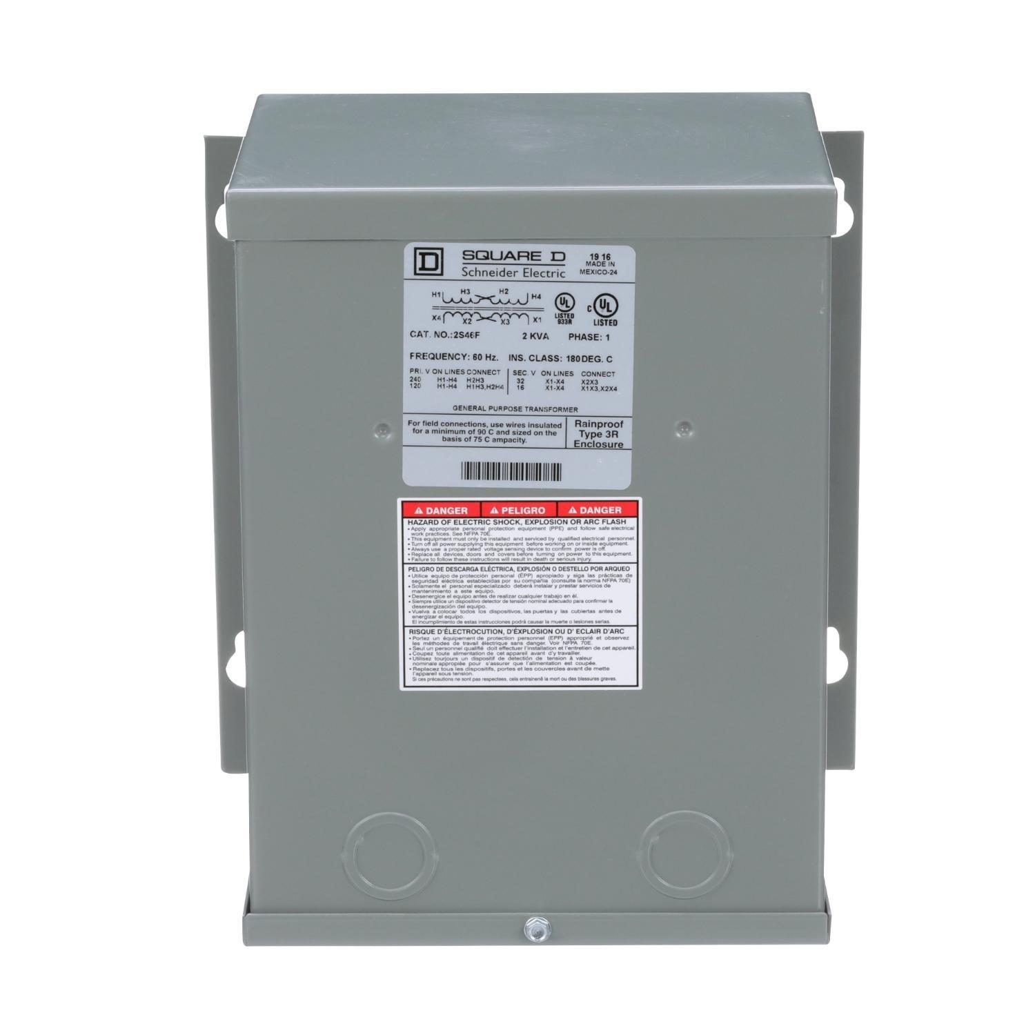 Square D™ 2S46F Buck Boost Transformers