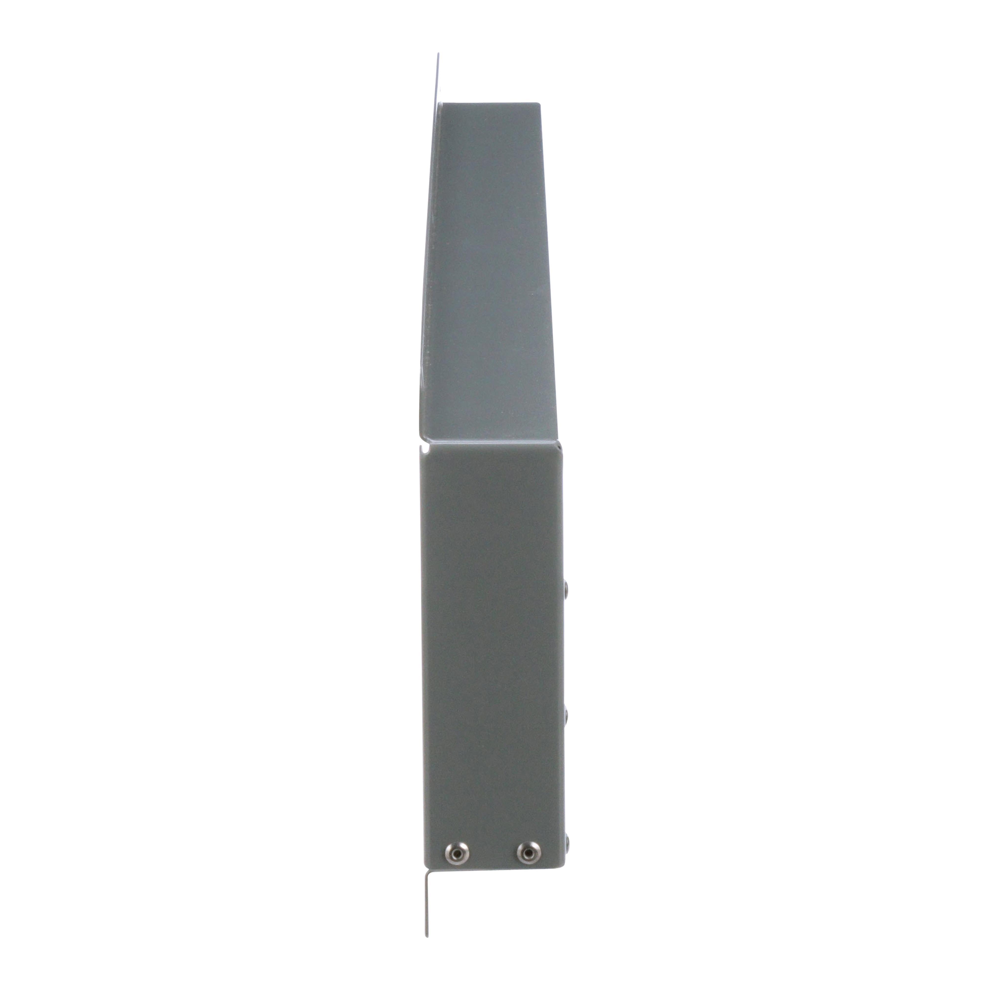 Square D™ 7400WS18M19M Transformer Weathershield, For Use With 18M/19M Enclosure Style EXN Low Voltage Distribution Transformer, Steel, Gray