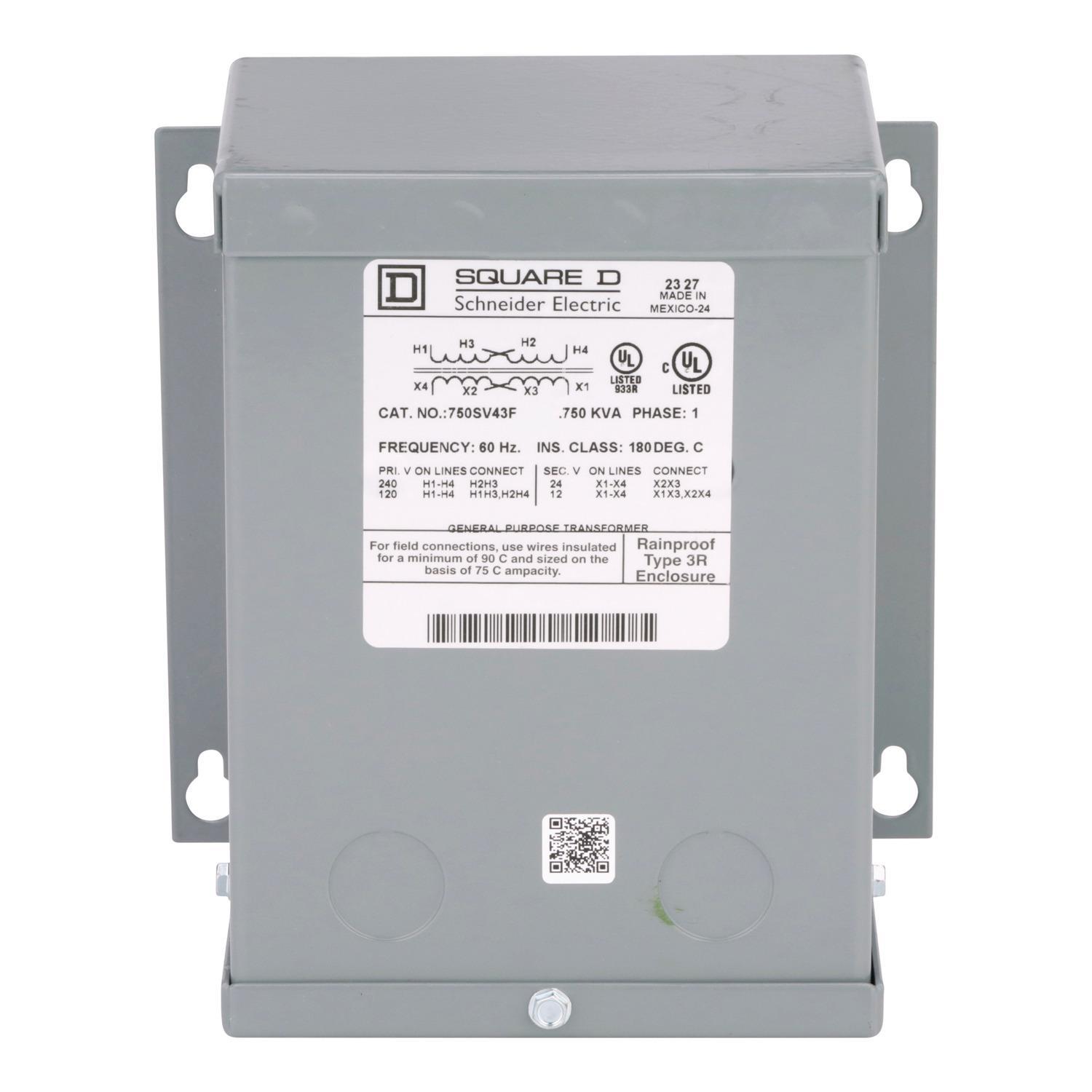 Square D™ 750SV43F Buck Boost Transformers