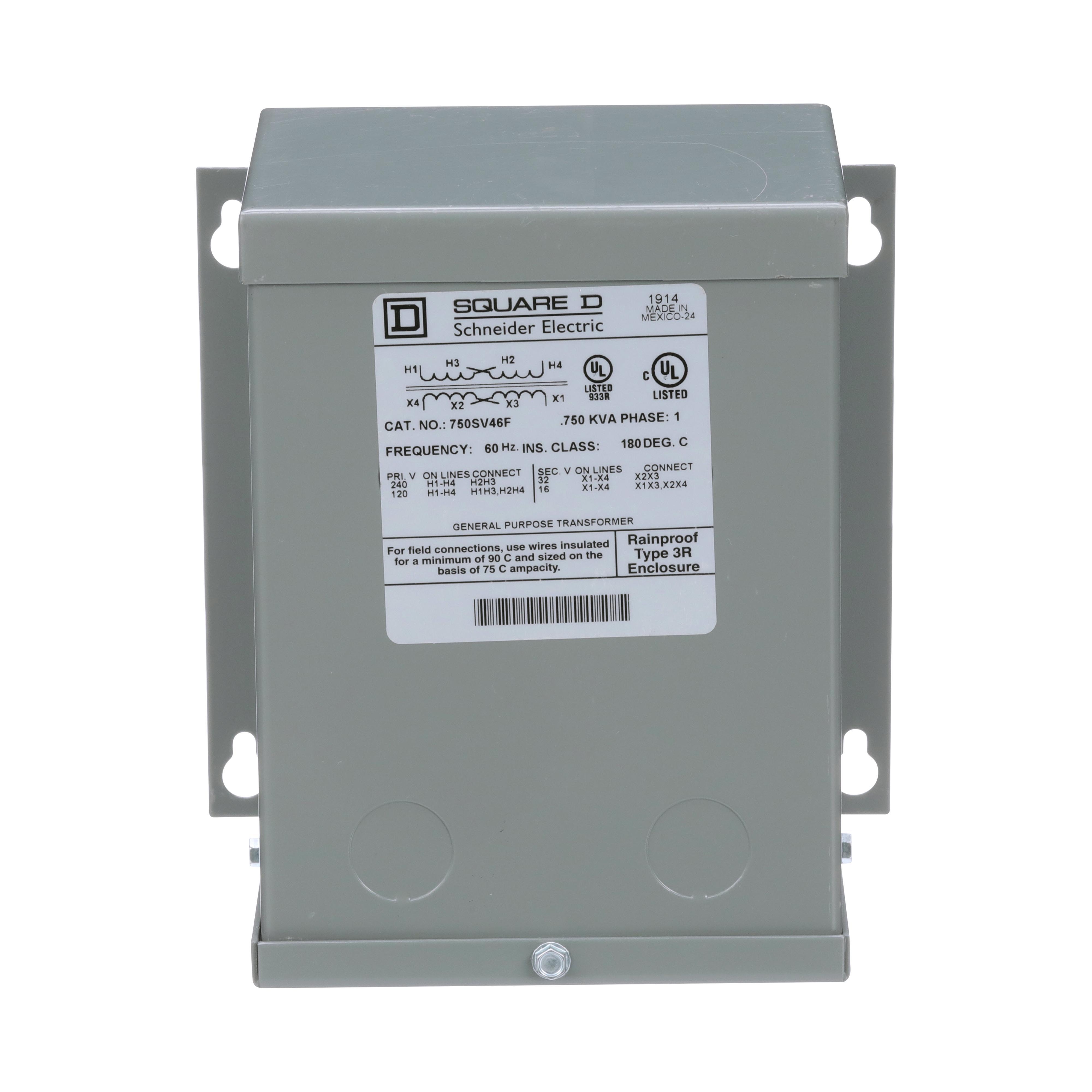 Square D™ 750SV46F Buck Boost Transformers