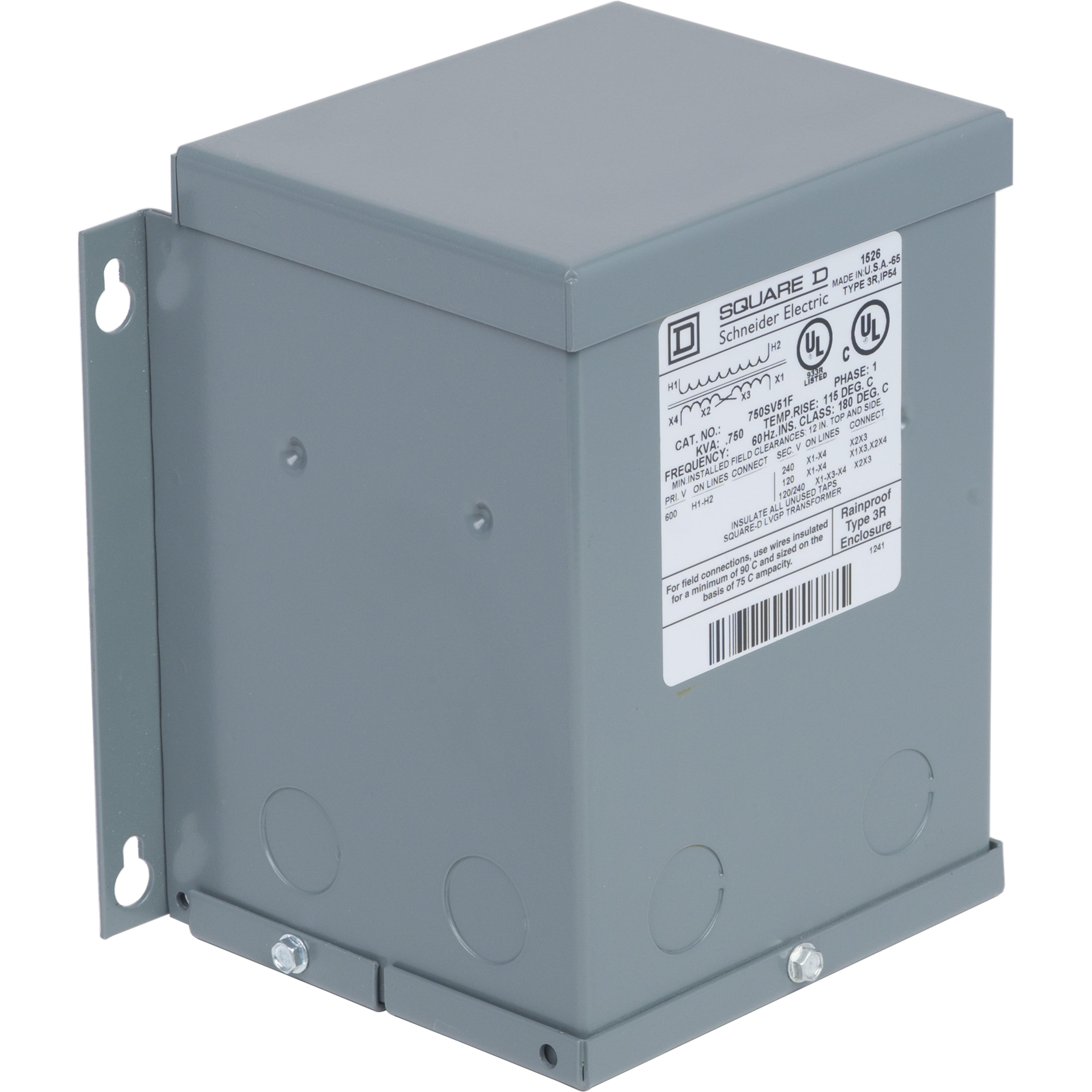 Square D™ 750SV51F General Purpose - Multi-Use Transformers