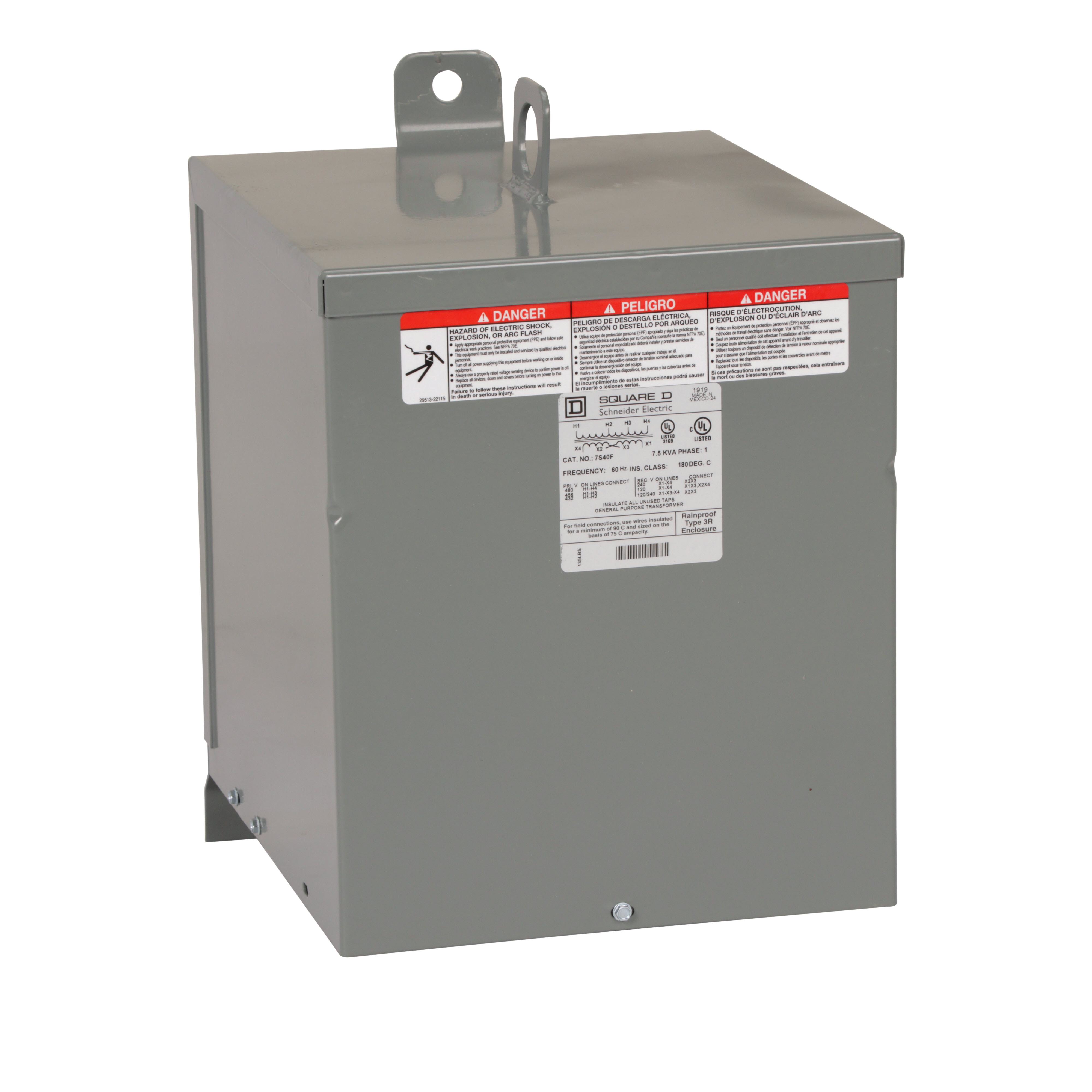 Square D™ 7S40F General Purpose - Multi-Use Transformers