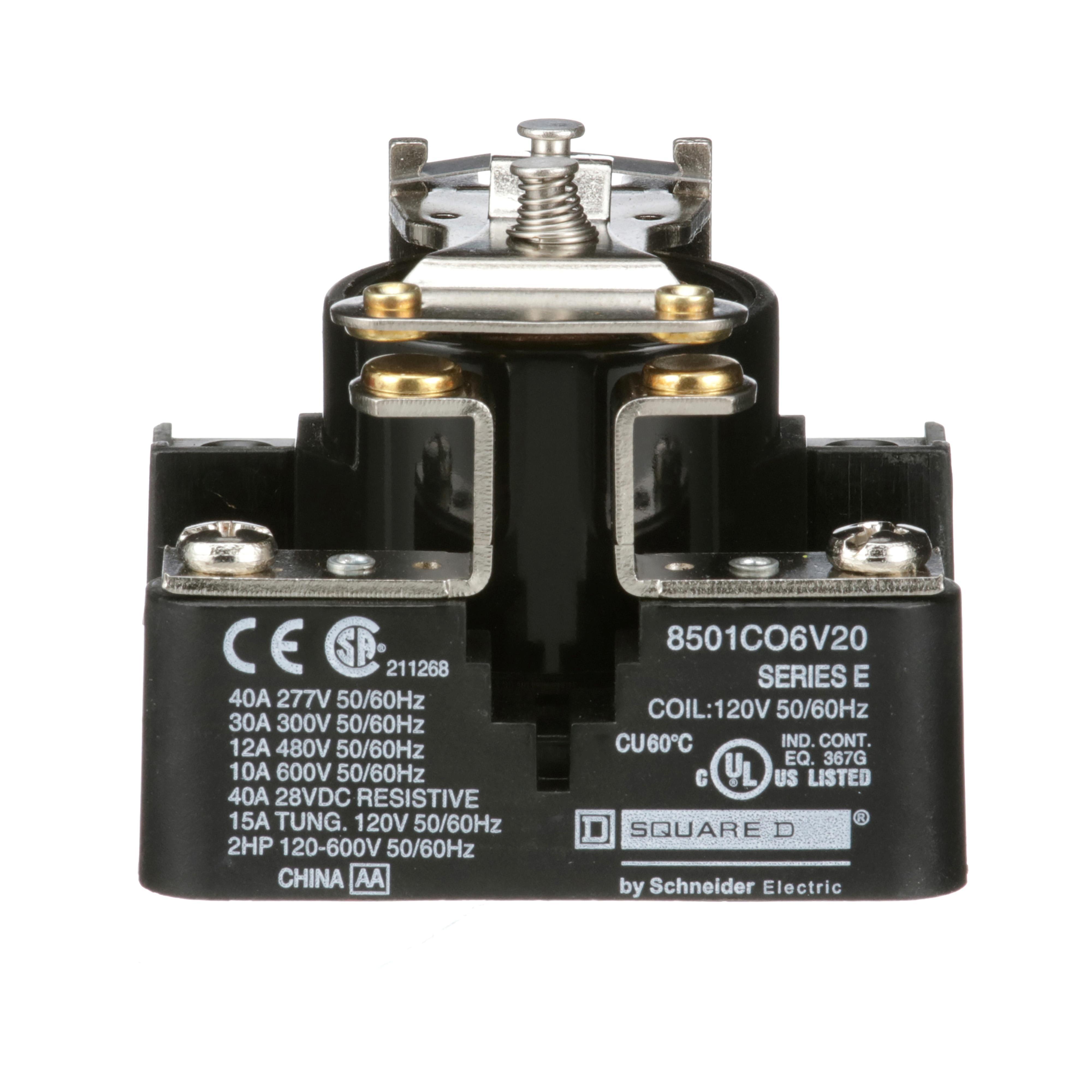 Square D™ 8501CO6V20 Power Relays
