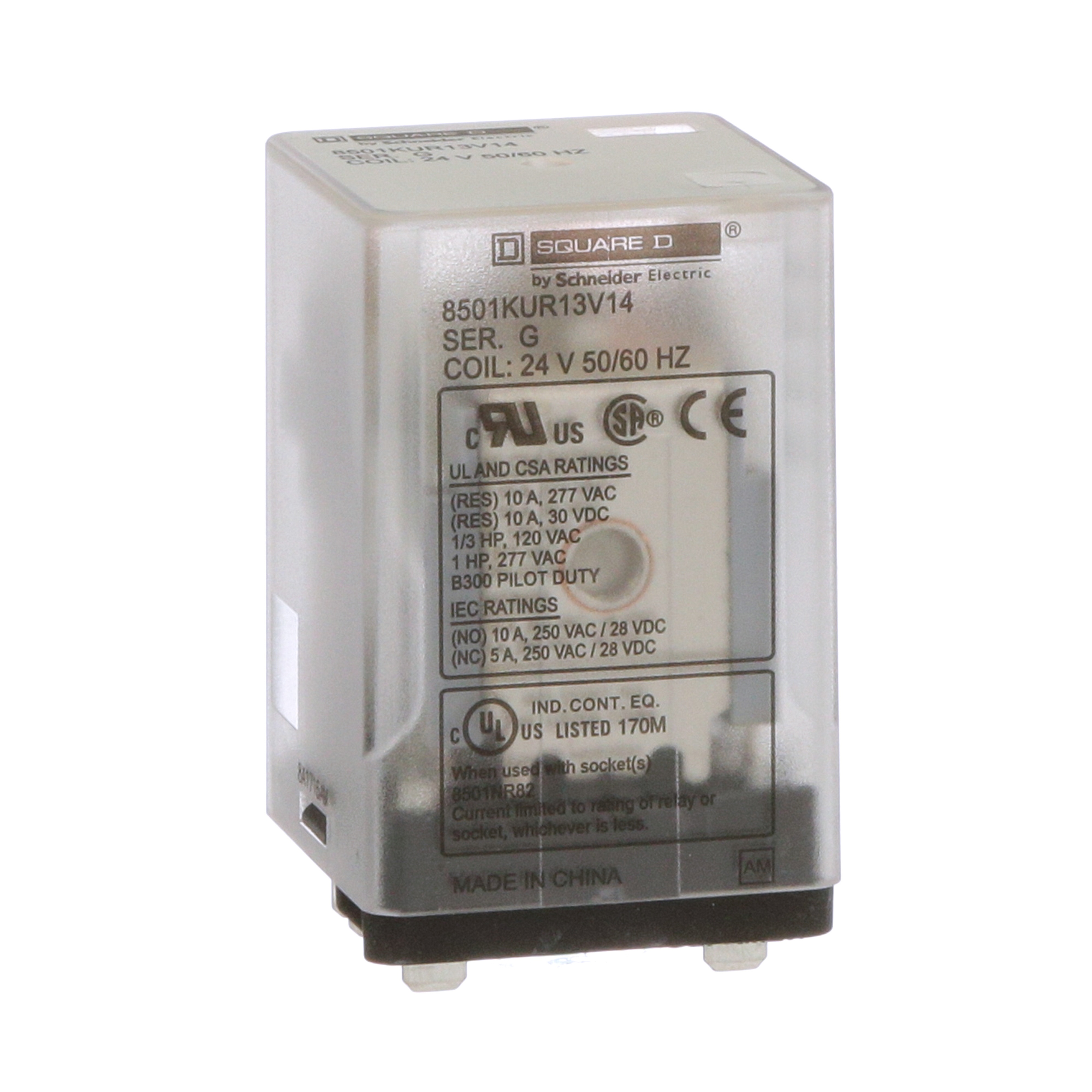 Square D™ 8501KUR13V14 General Purpose Relays