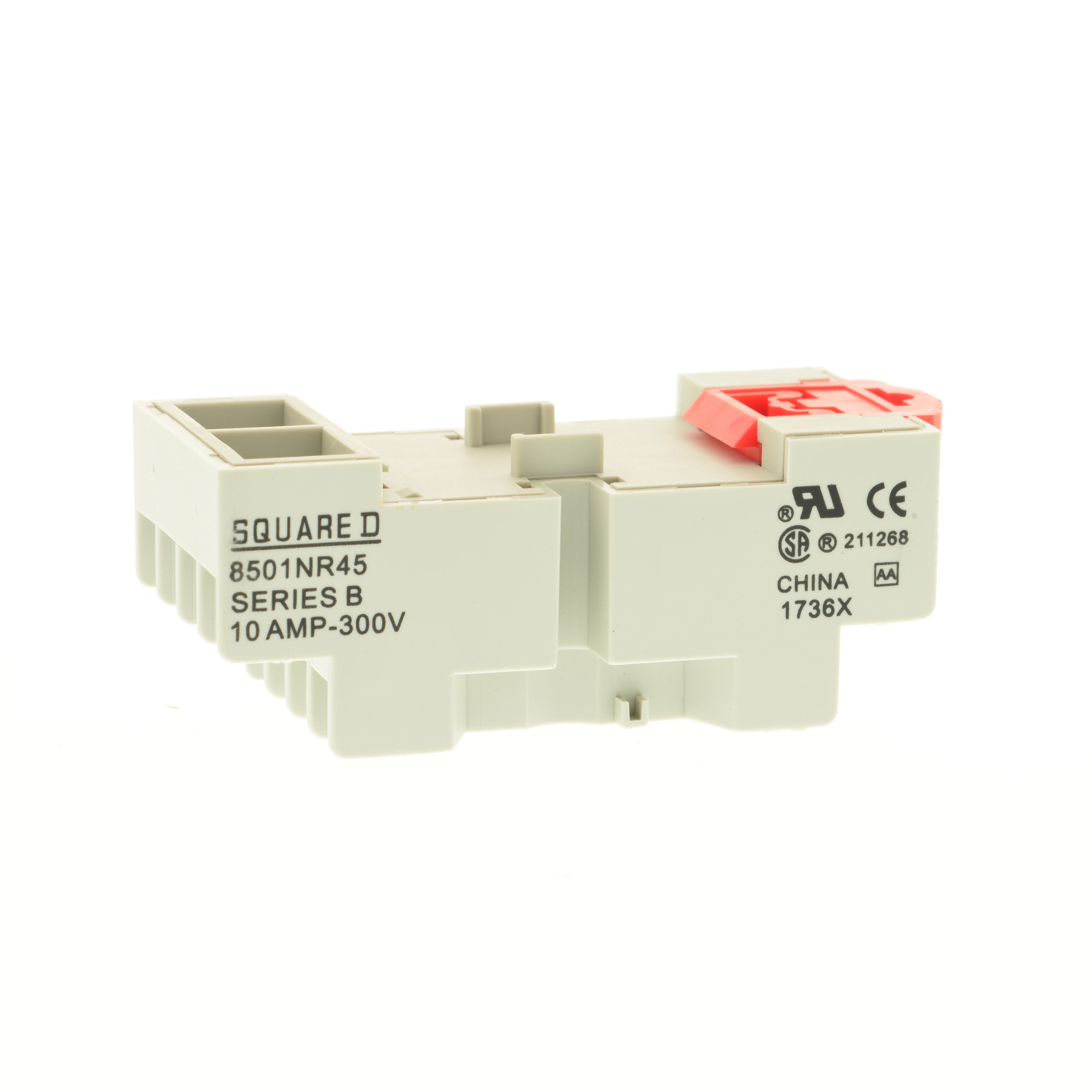 Square D™ 8501NR45B Relay & Timer Bases-Sockets