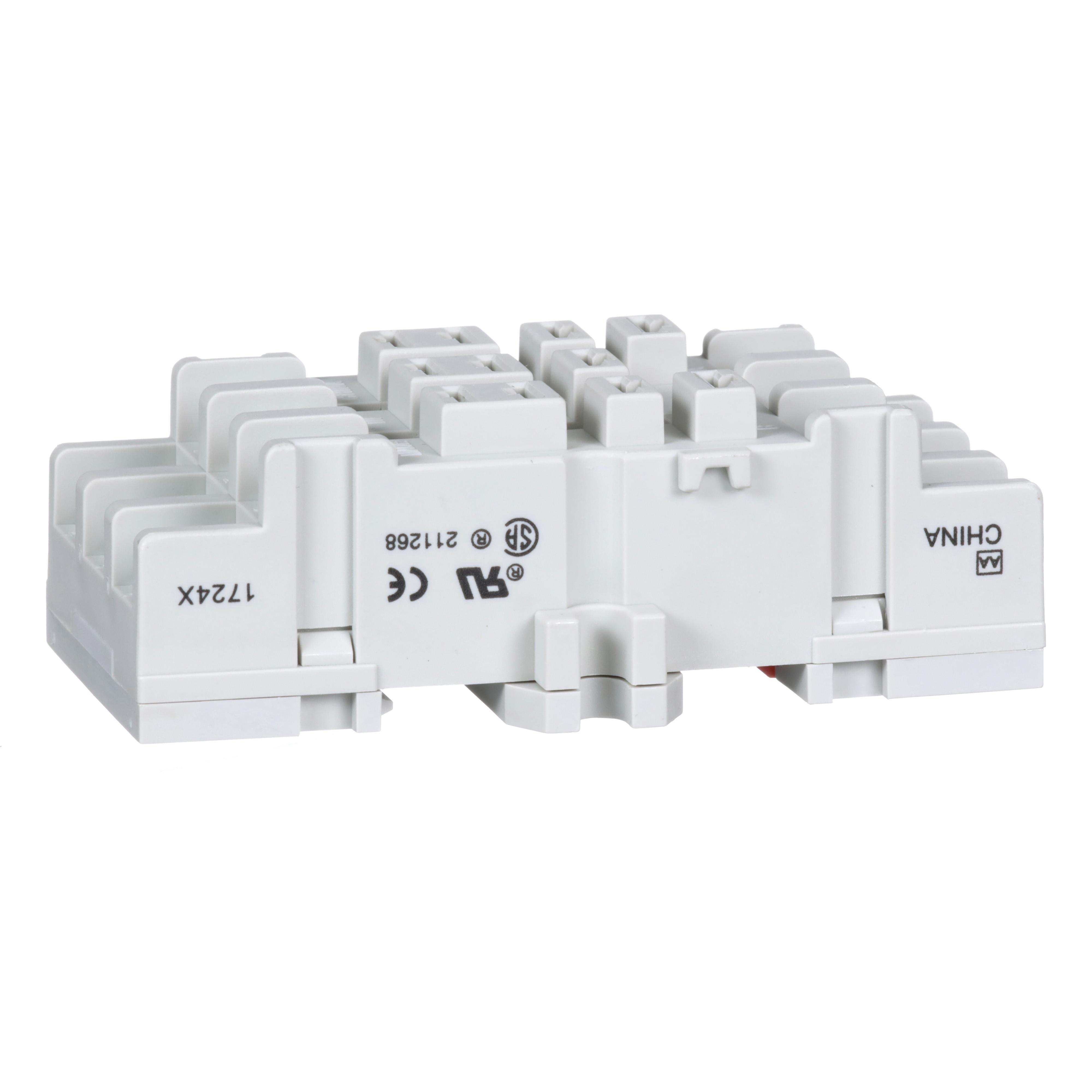 Square D™ 8501NR82 Relay & Timer Bases-Sockets