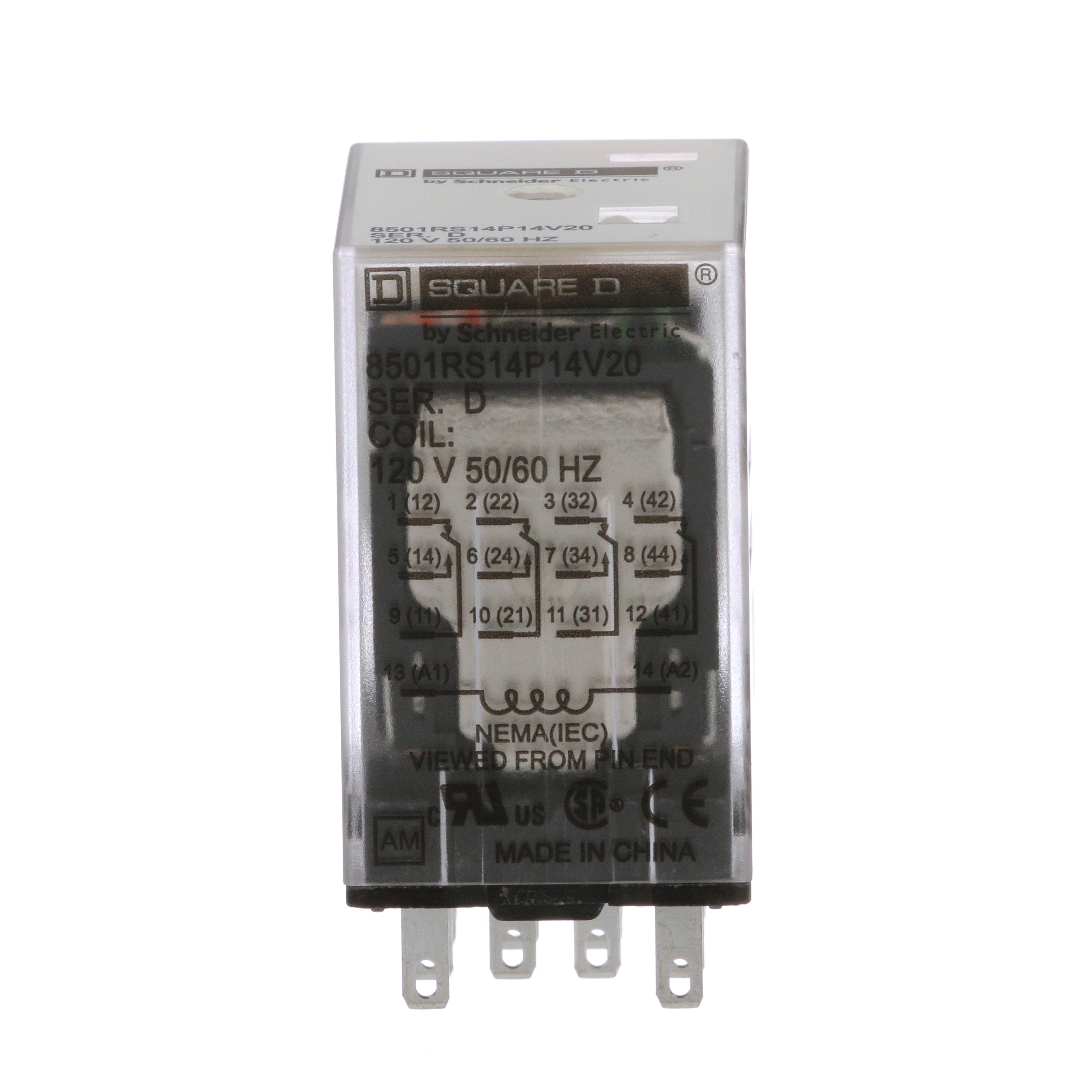Square D™ 8501RS14P14V20 General Purpose Relays