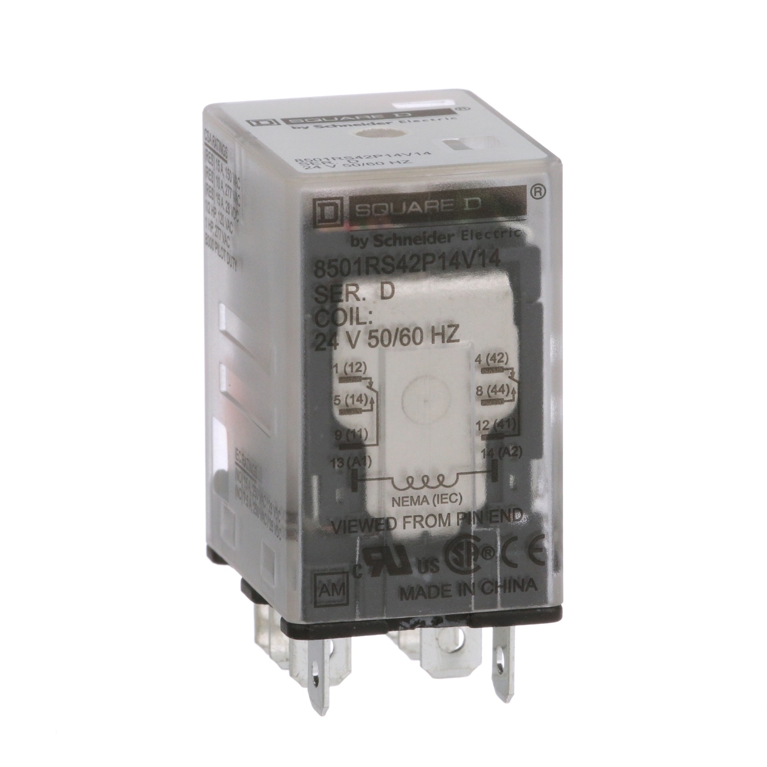 Square D™ 8501RS42P14V14 General Purpose Relays