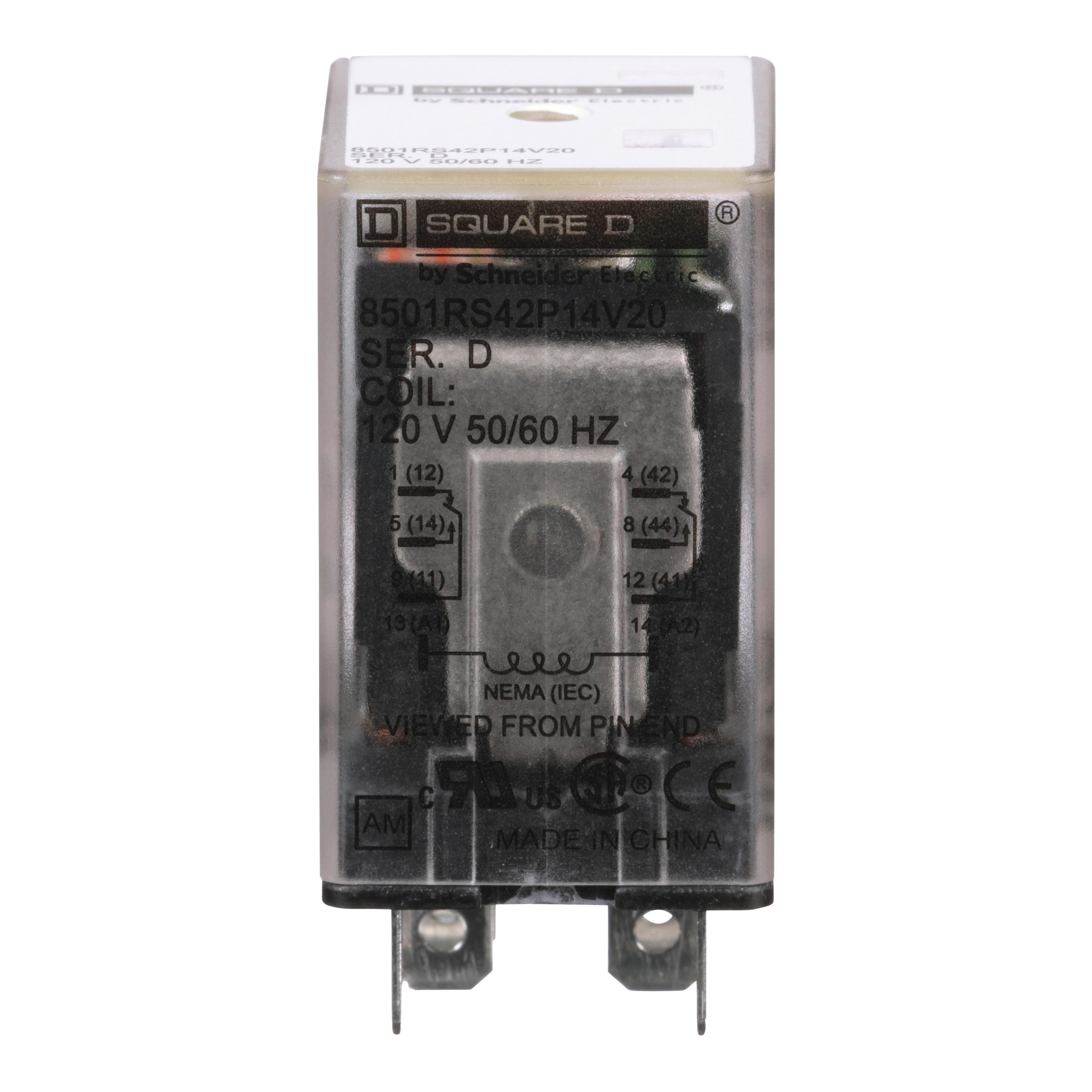 Square D™ 8501RS42P14V20 General Purpose Relays