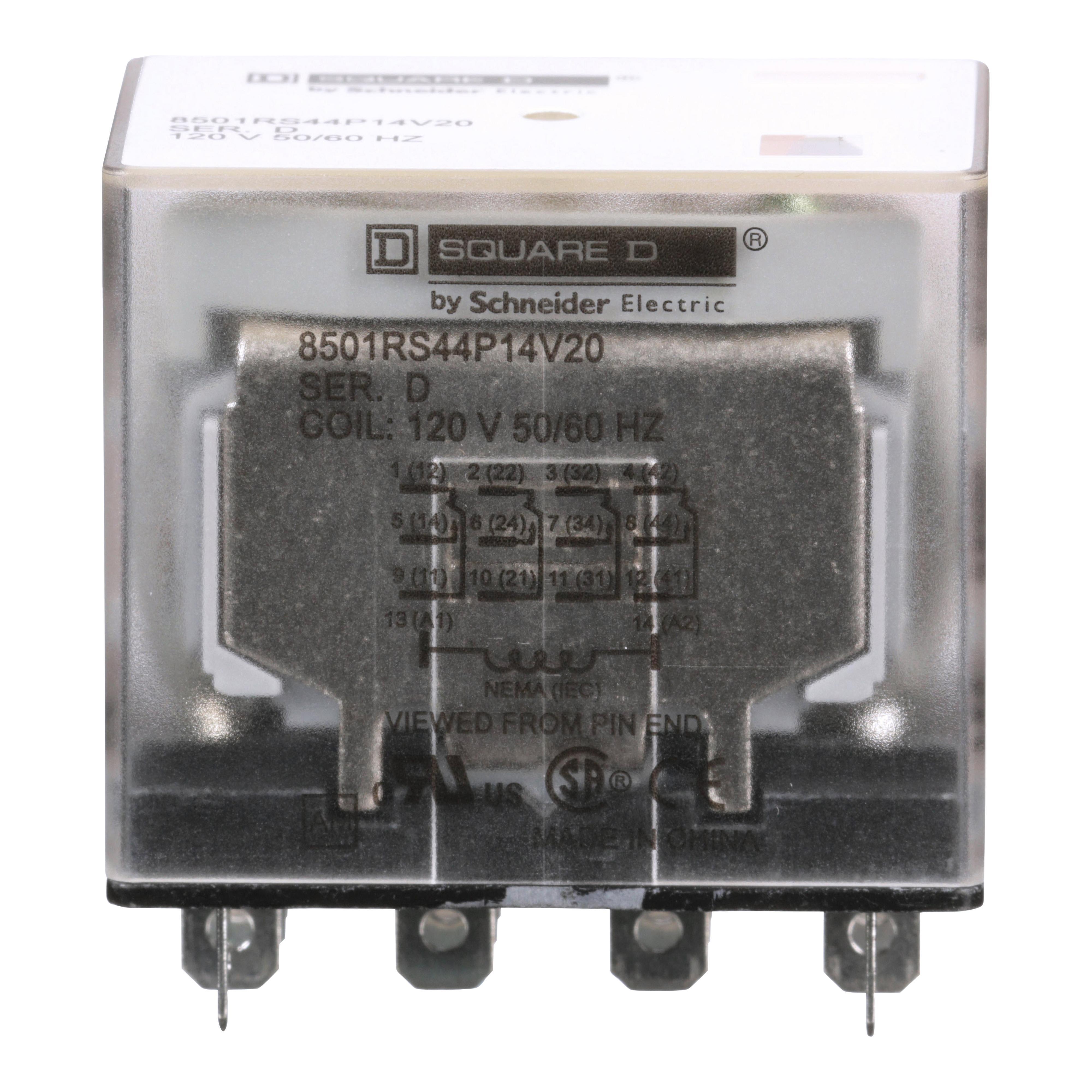 Square D™ 8501RS44P14V20 General Purpose Relays
