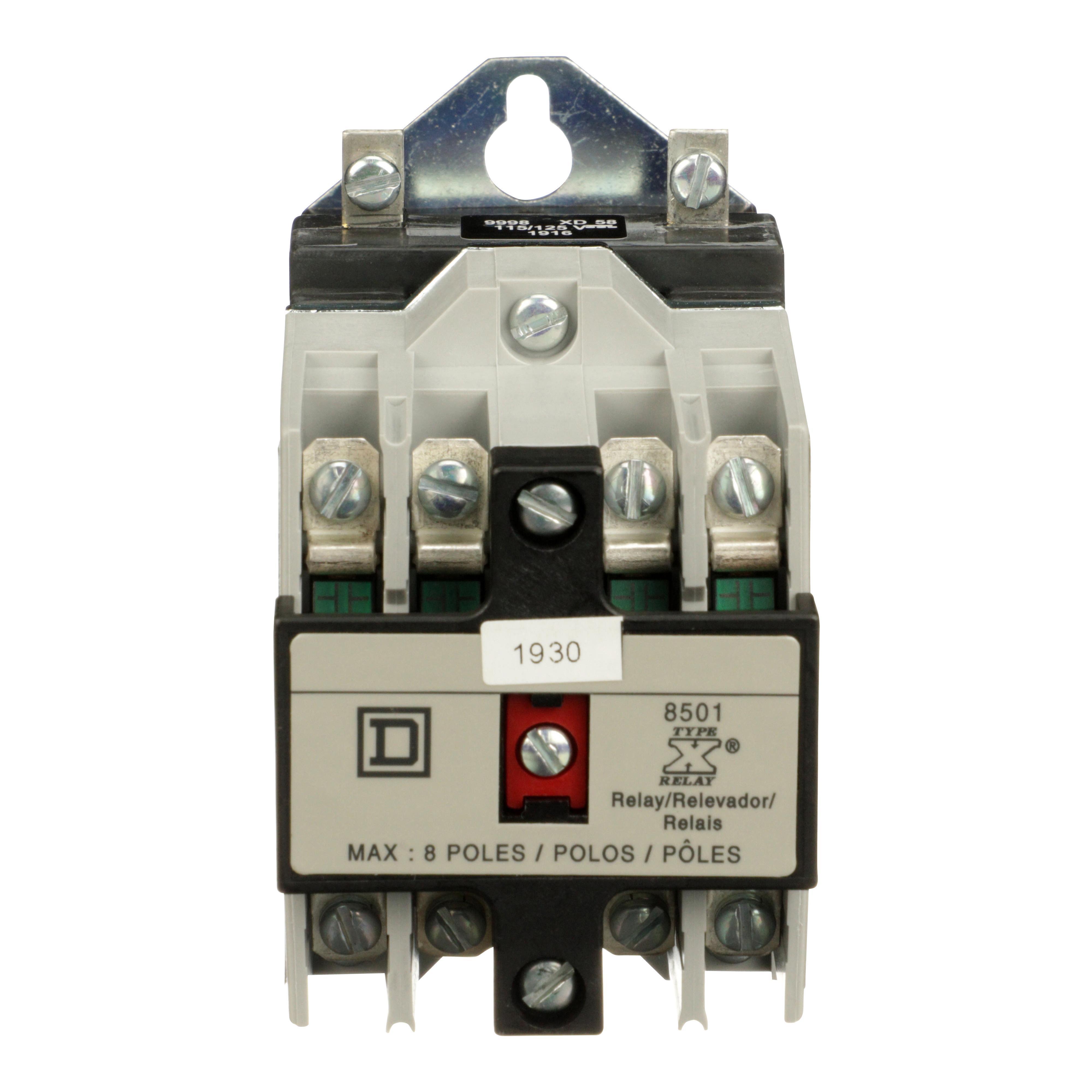 Square D™ 8501XDO40V62Y414 NEMA Control Relays