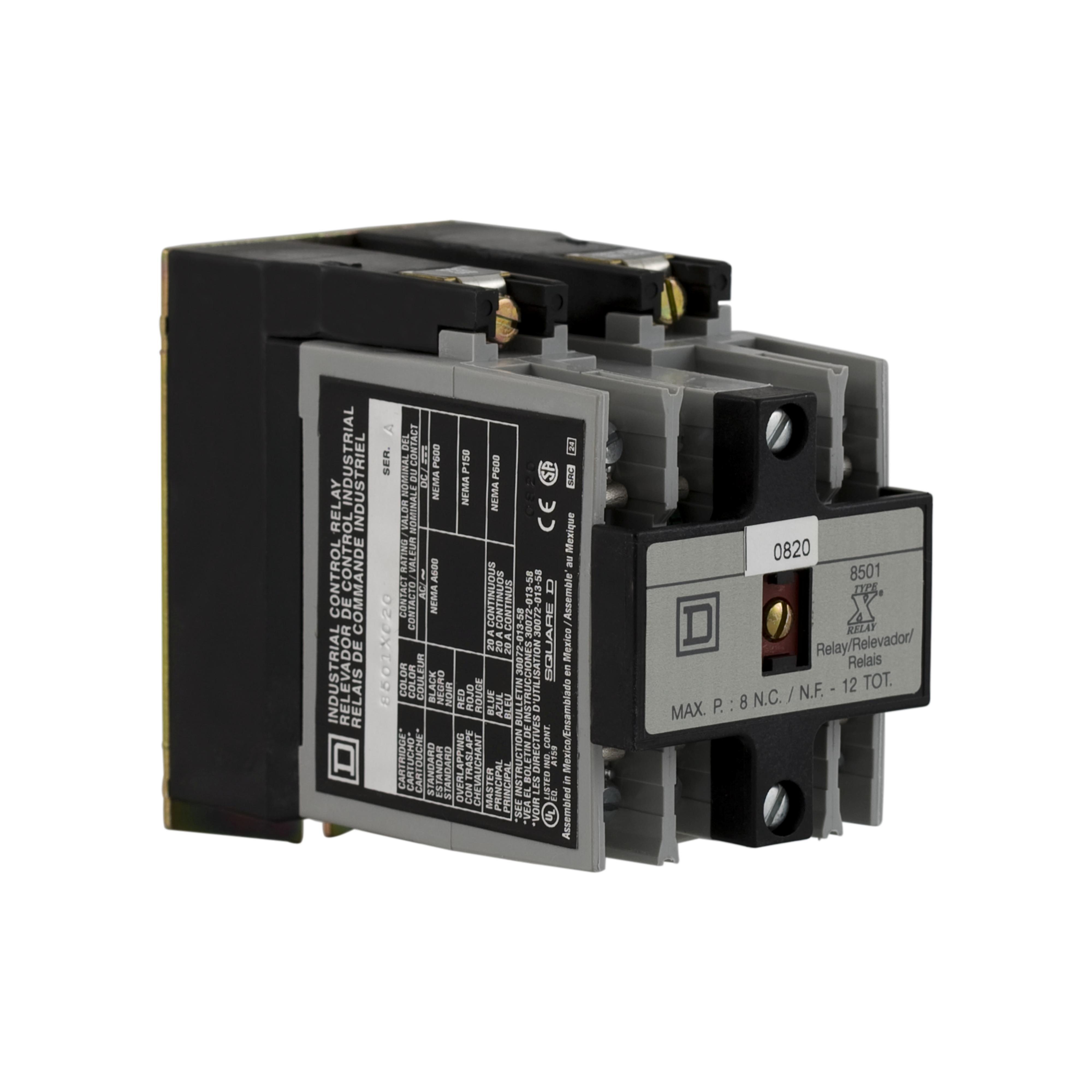 Square D™ 8501XO20XTD1V02 Timing Relays - Selectable Mode Operation