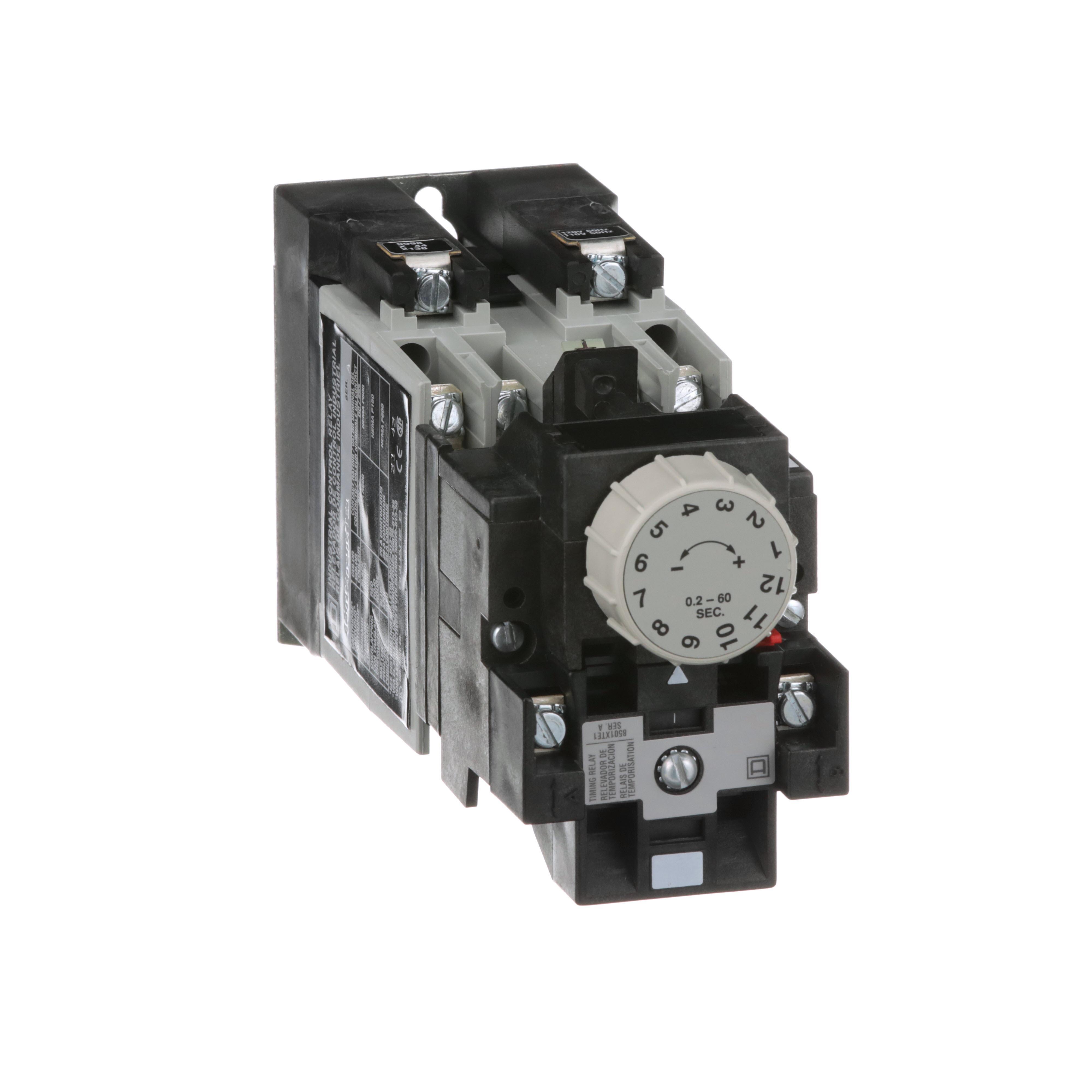 Square D™ 8501XO20XTE1V02 Timing Relays - Selectable Mode Operation