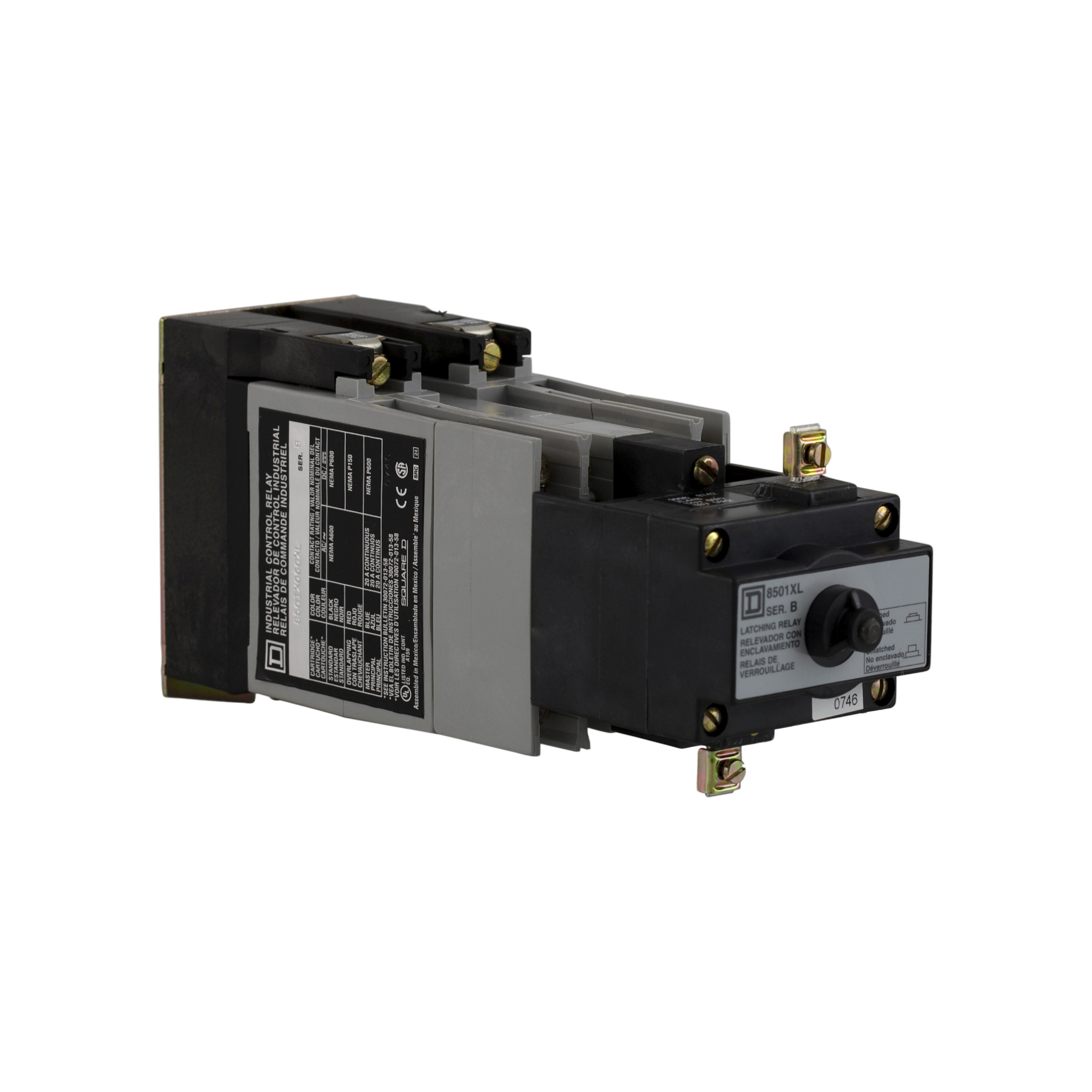 Square D™ 8501XO60XLV02 Latching Relays