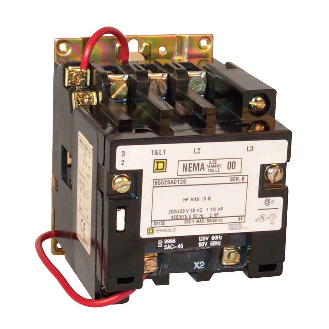 Square D™ 8502SBO1V02 NEMA & IEC Contactors