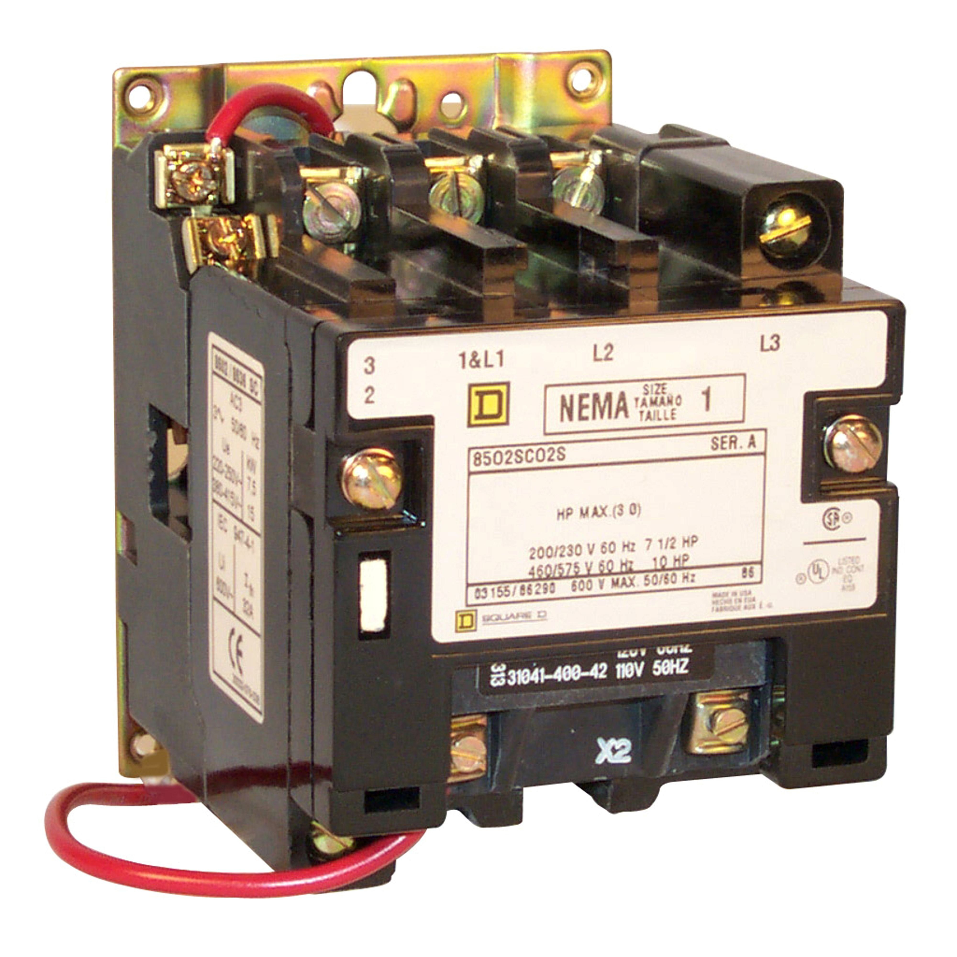 Square D™ 8502SCO1V02 NEMA & IEC Contactors